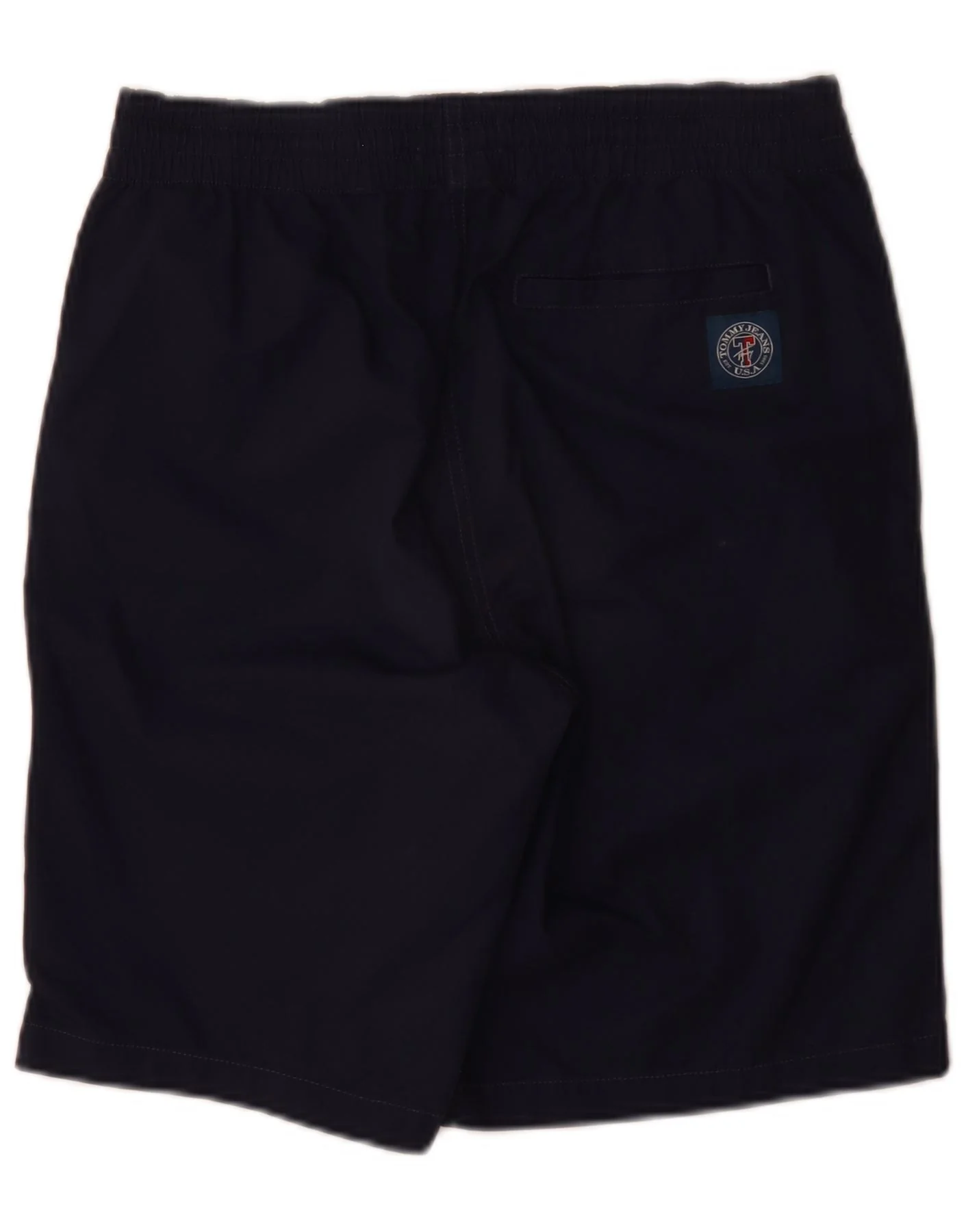 Tommy Hilfiger Mens Chino Shorts Small W28 Navy Blue Cotton - Image 2