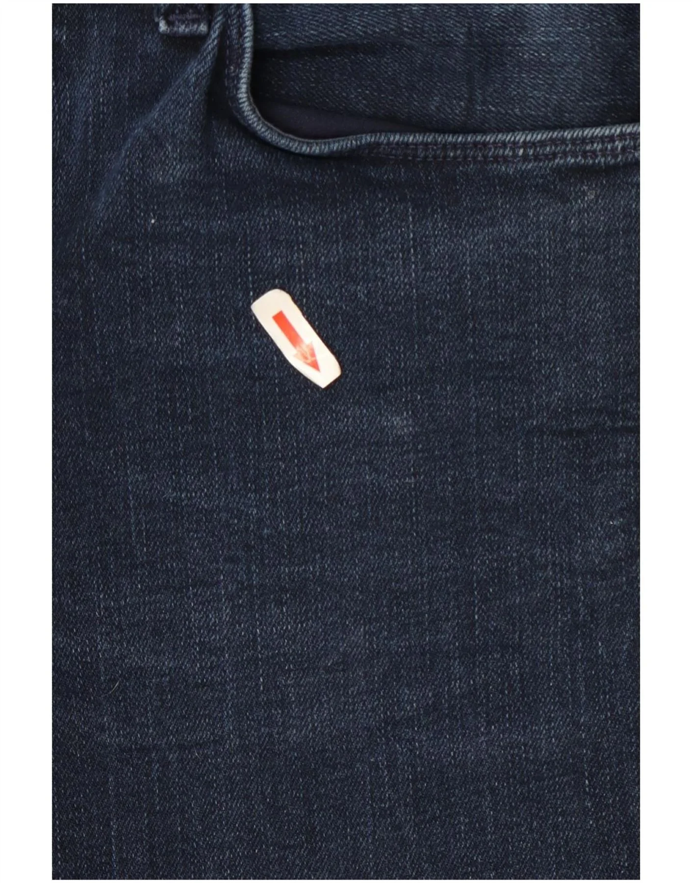 Tommy Hilfiger Mens Denton Straight Jeans W34 L32 Navy Blue - Image 3