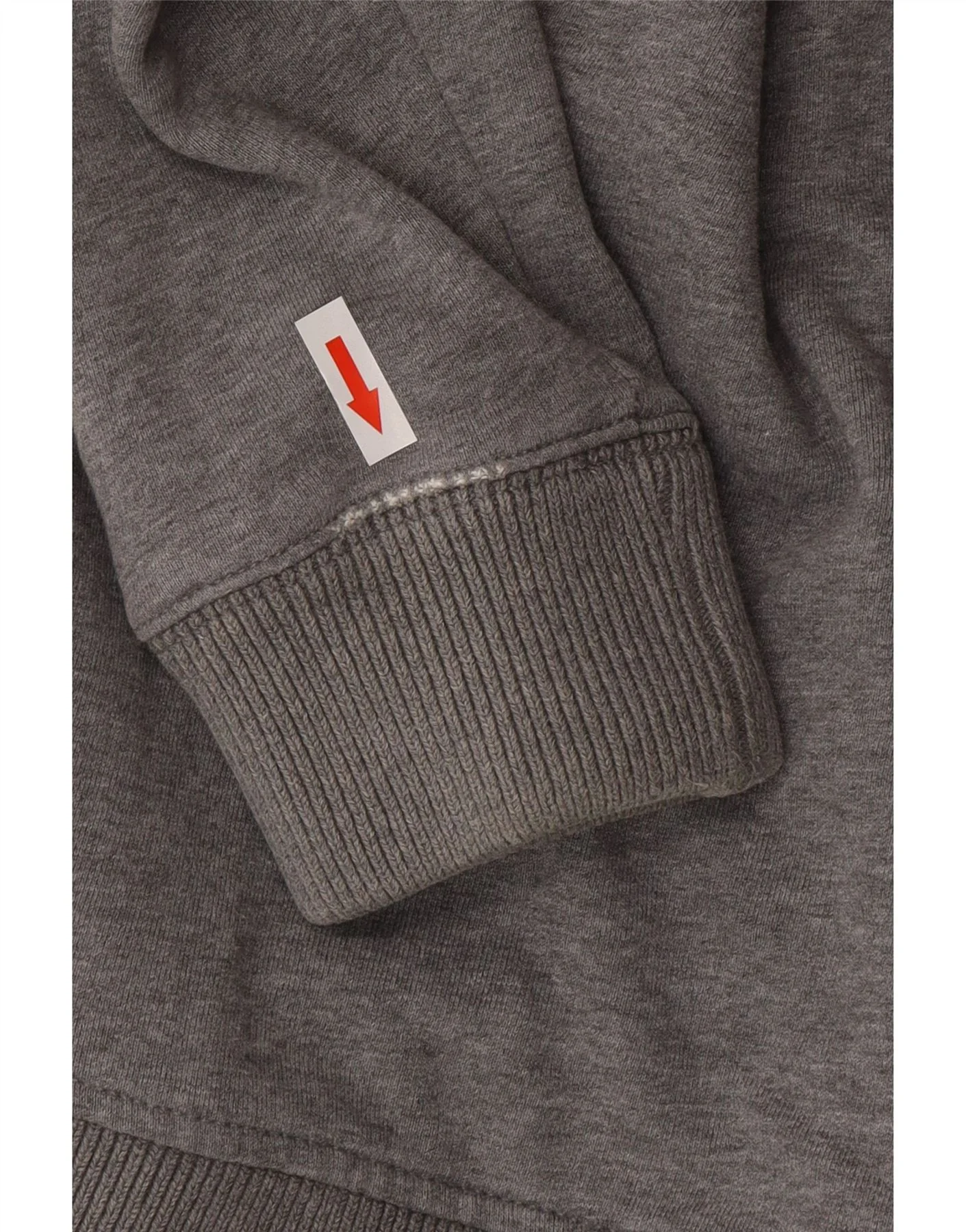 Tommy Hilfiger Mens Graphic Cardigan Sweater Large Grey Cotton - Image 4