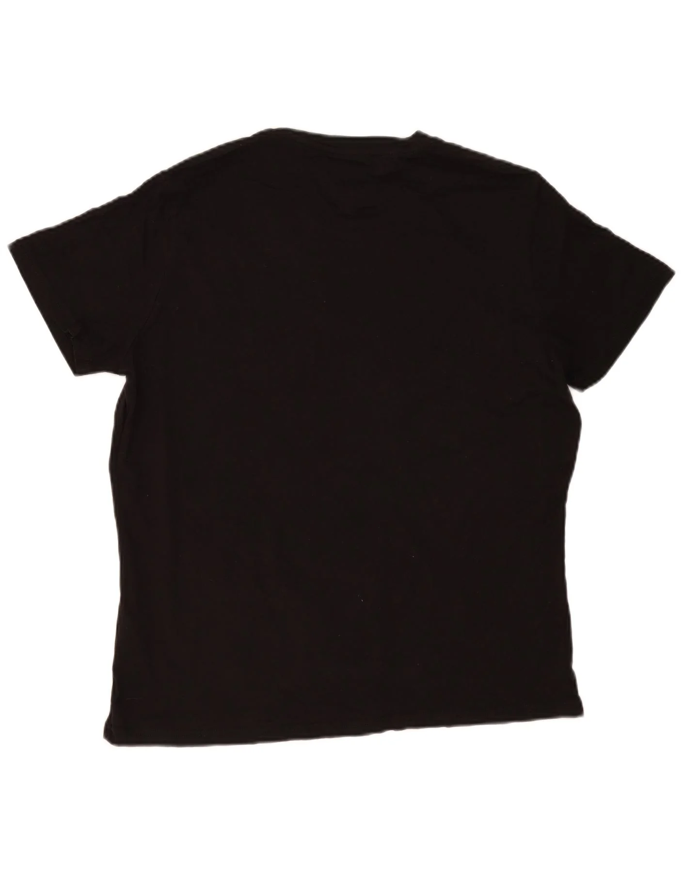 Tommy Hilfiger Mens Graphic T-Shirt Top XL Black Cotton - Image 2