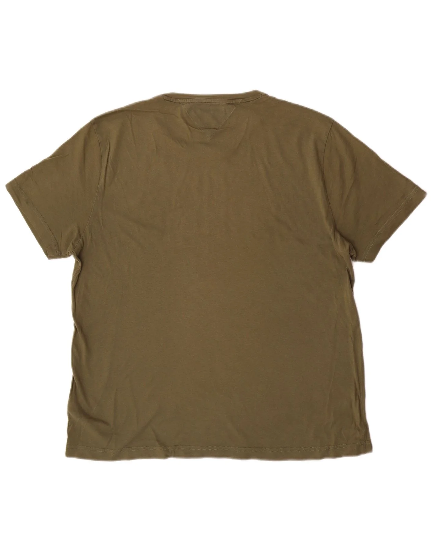 Tommy Hilfiger Mens Graphic T-Shirt Top XL Green Cotton - Image 2