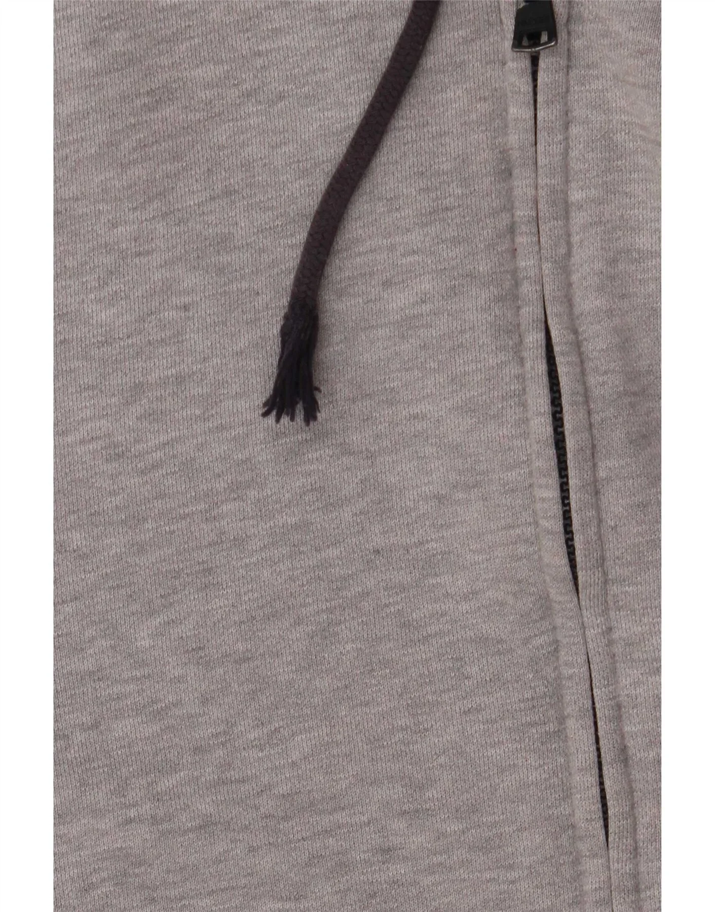 Tommy Hilfiger Mens Graphic Zip Hoodie Sweater Medium Grey Colourblock - Image 4