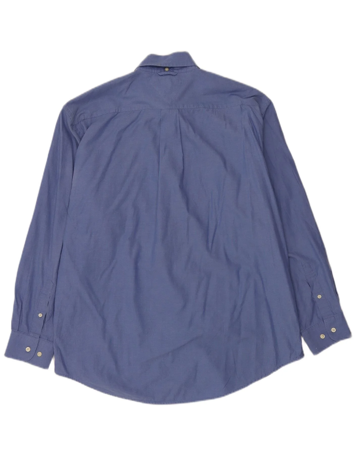 Tommy Hilfiger Mens Shirt Large Blue Cotton - Image 2