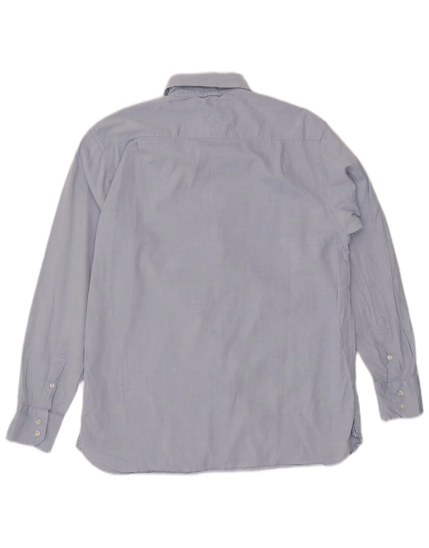 Tommy Hilfiger Mens Shirt Medium Blue Cotton - Image 2