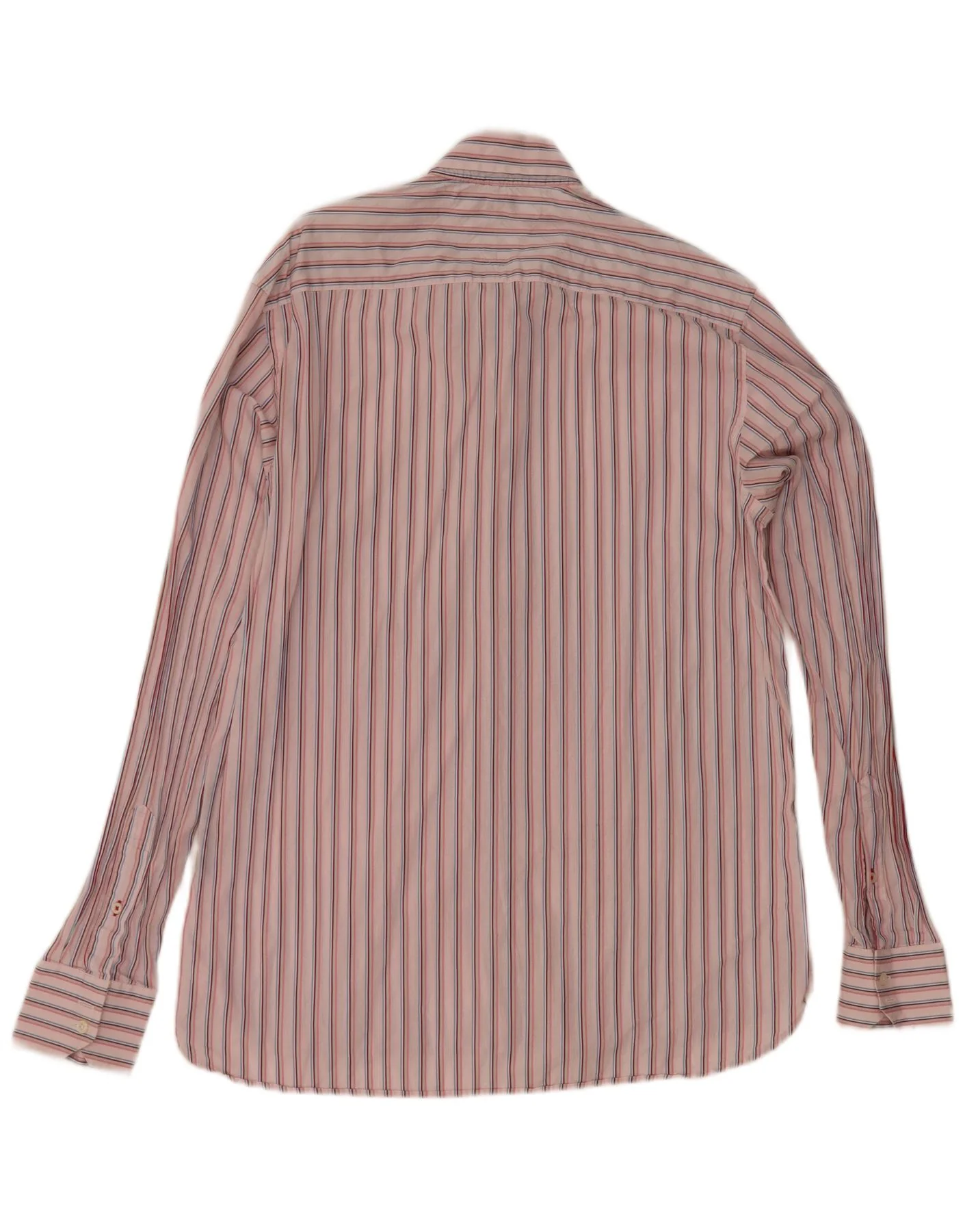 Tommy Hilfiger Mens Shirt Medium Pink Striped - Image 2