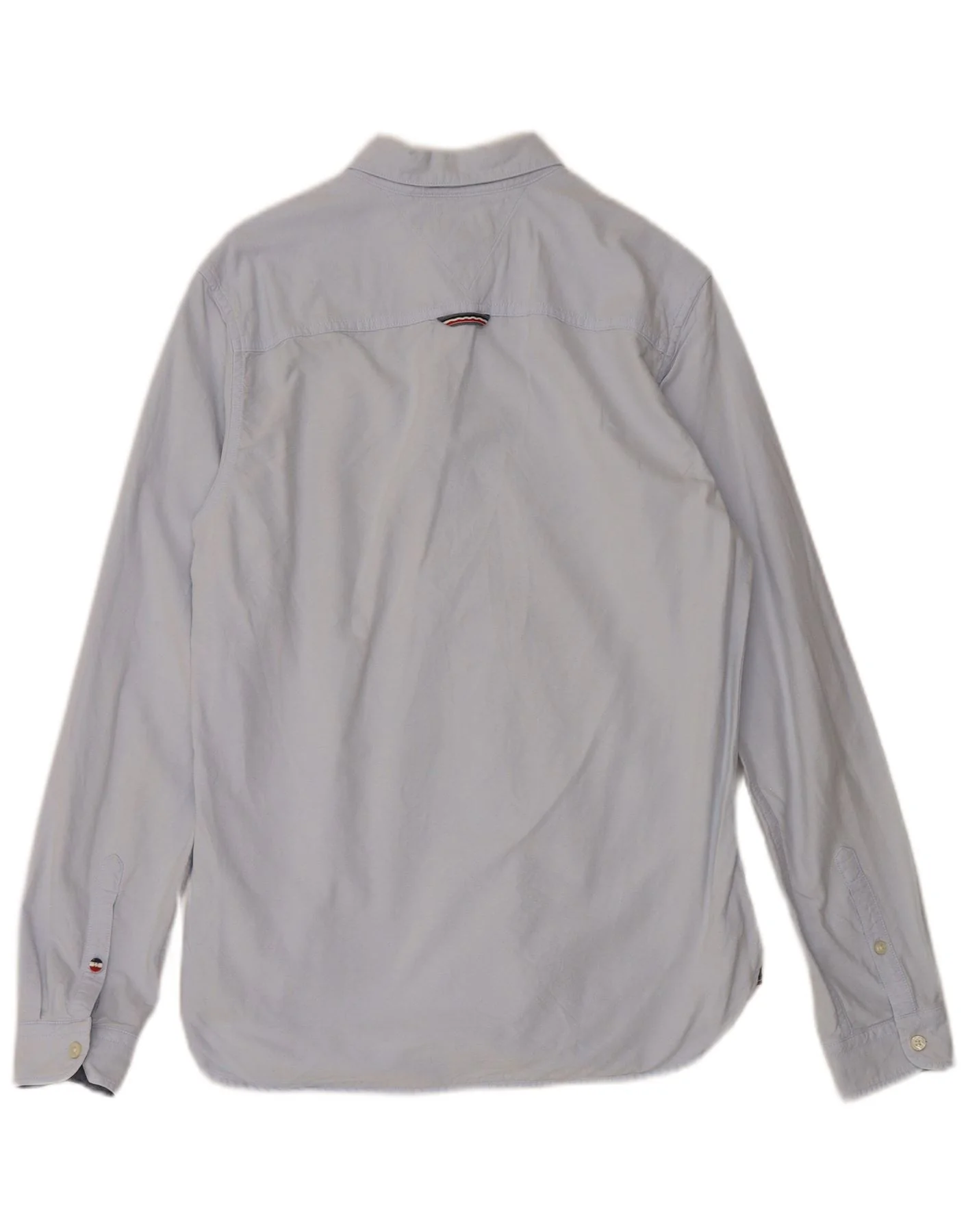 Tommy Hilfiger Mens Shirt Small Blue Cotton - Image 2