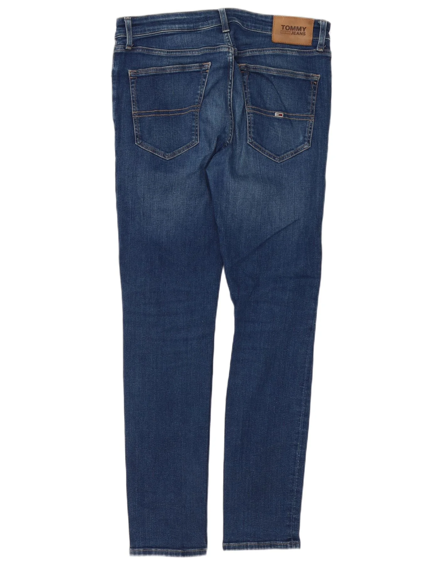 Tommy Hilfiger Mens Simon Skinny Jeans W32 L32 Blue Cotton - Image 2