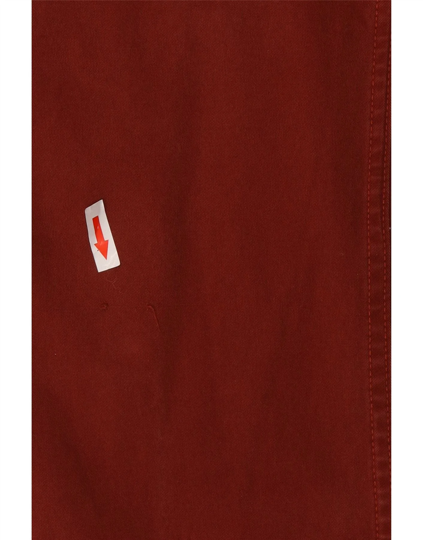 Tommy Hilfiger Mens Slim Chino Trousers W32 L34 Red Cotton - Image 3