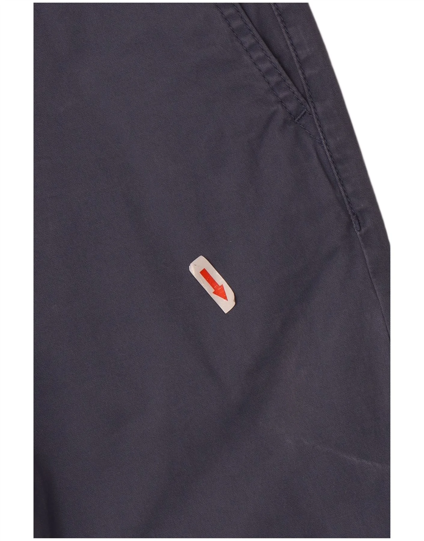 Tommy Hilfiger Mens Slim Chino Trousers W34 L32 Blue Cotton - Image 3