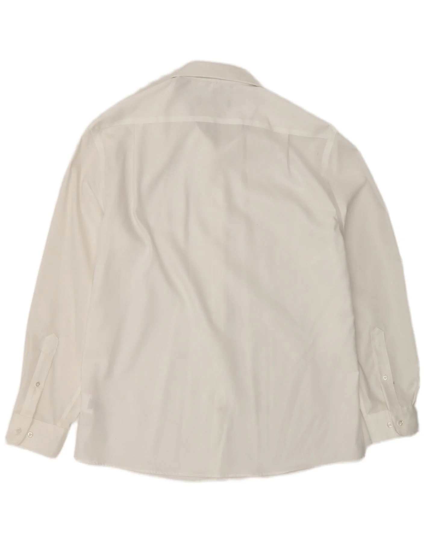 Tommy Hilfiger Mens Slim Fit Shirt Size 16 Large White - Image 2
