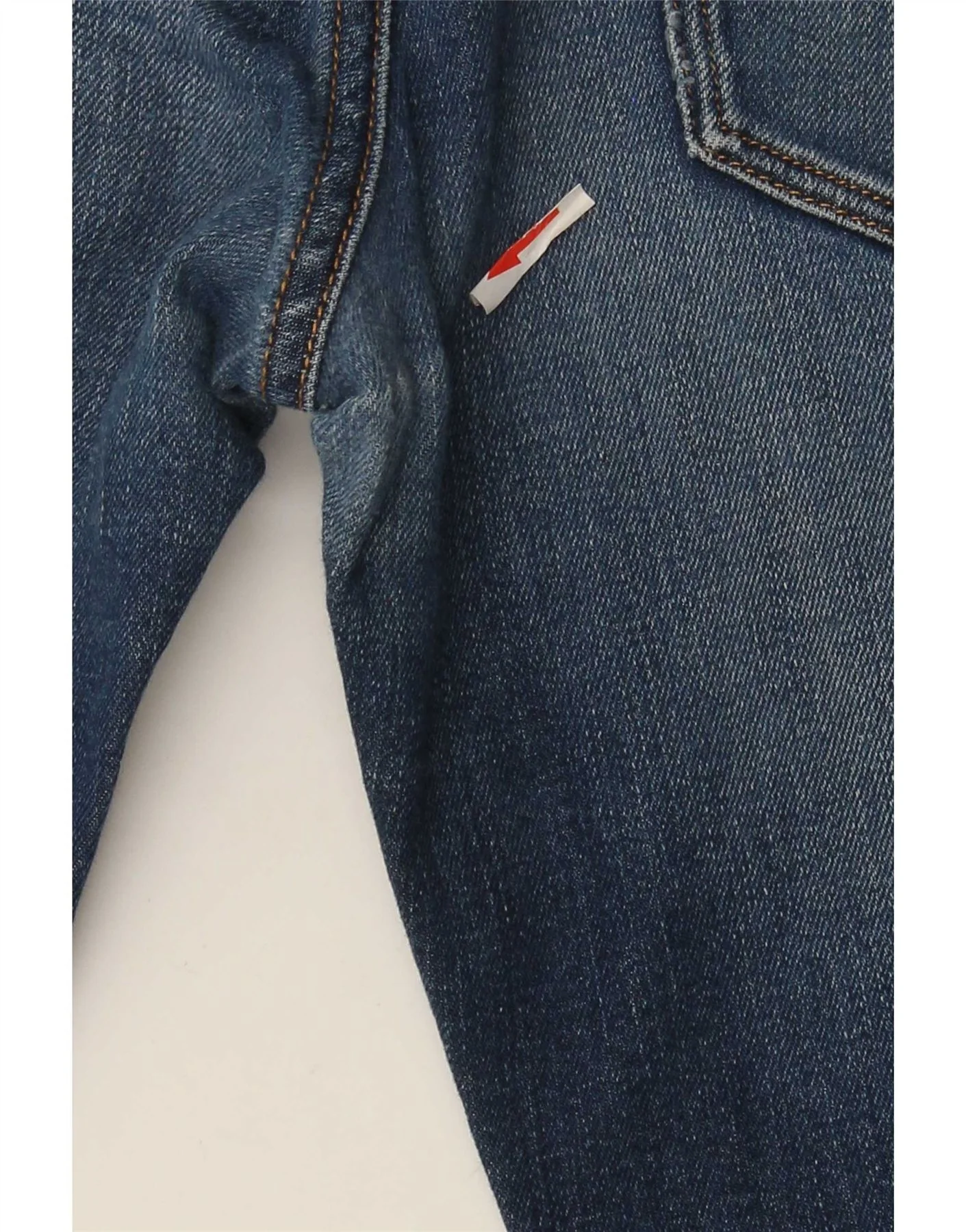 Tommy Hilfiger Mens Slim Jeans W34 L32 Blue Cotton - Image 3