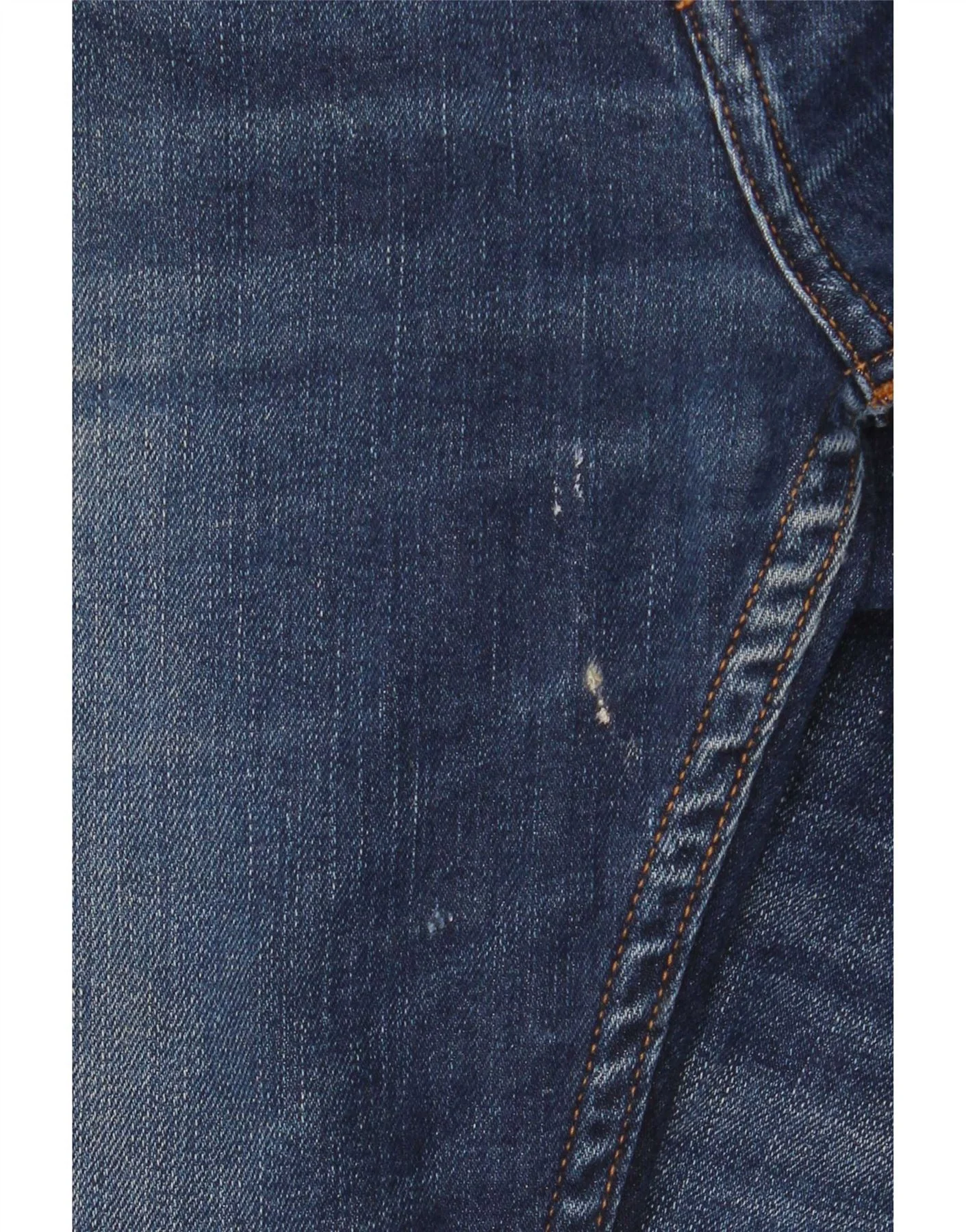 Tommy Hilfiger Mens Straight Jeans W34 L32 Blue Cotton - Image 3