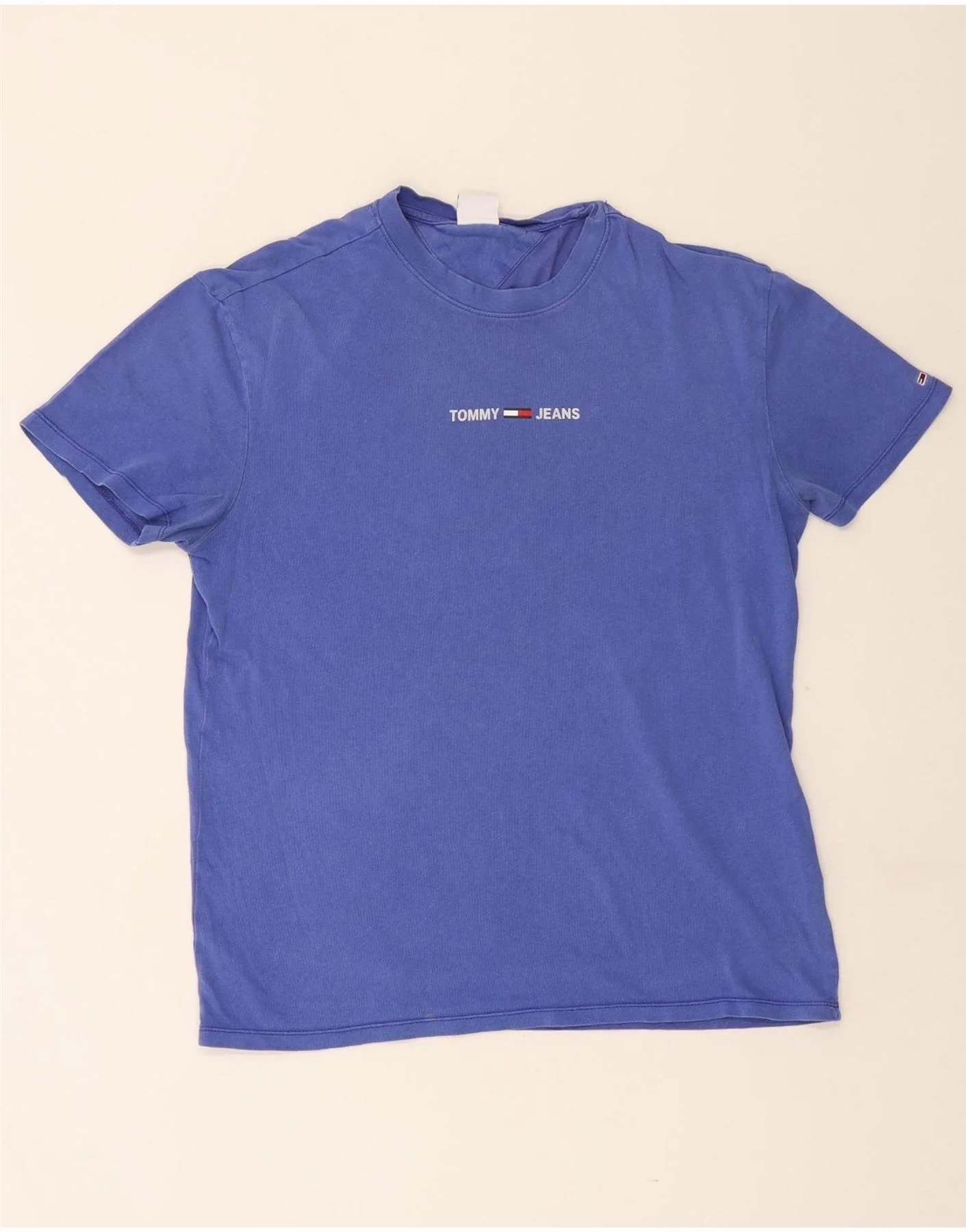 Tommy Hilfiger Mens T-Shirt Top Small Blue