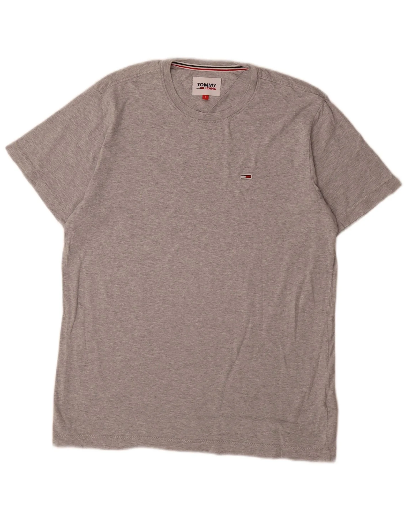 Tommy Hilfiger Mens T-Shirt Top Small Grey