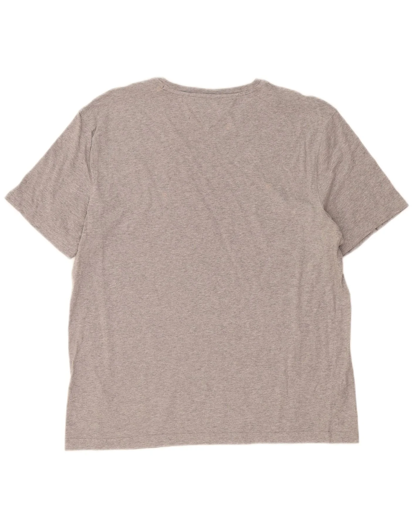 Tommy Hilfiger Mens T-Shirt Top XL Grey Cotton - Image 2
