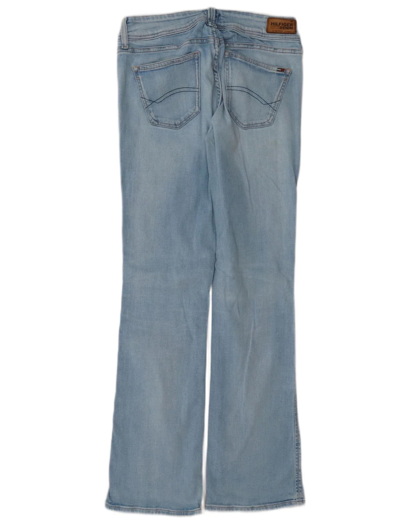 Tommy Hilfiger Womens Bootcut Jeans W29 L32 Blue Cotton - Image 2