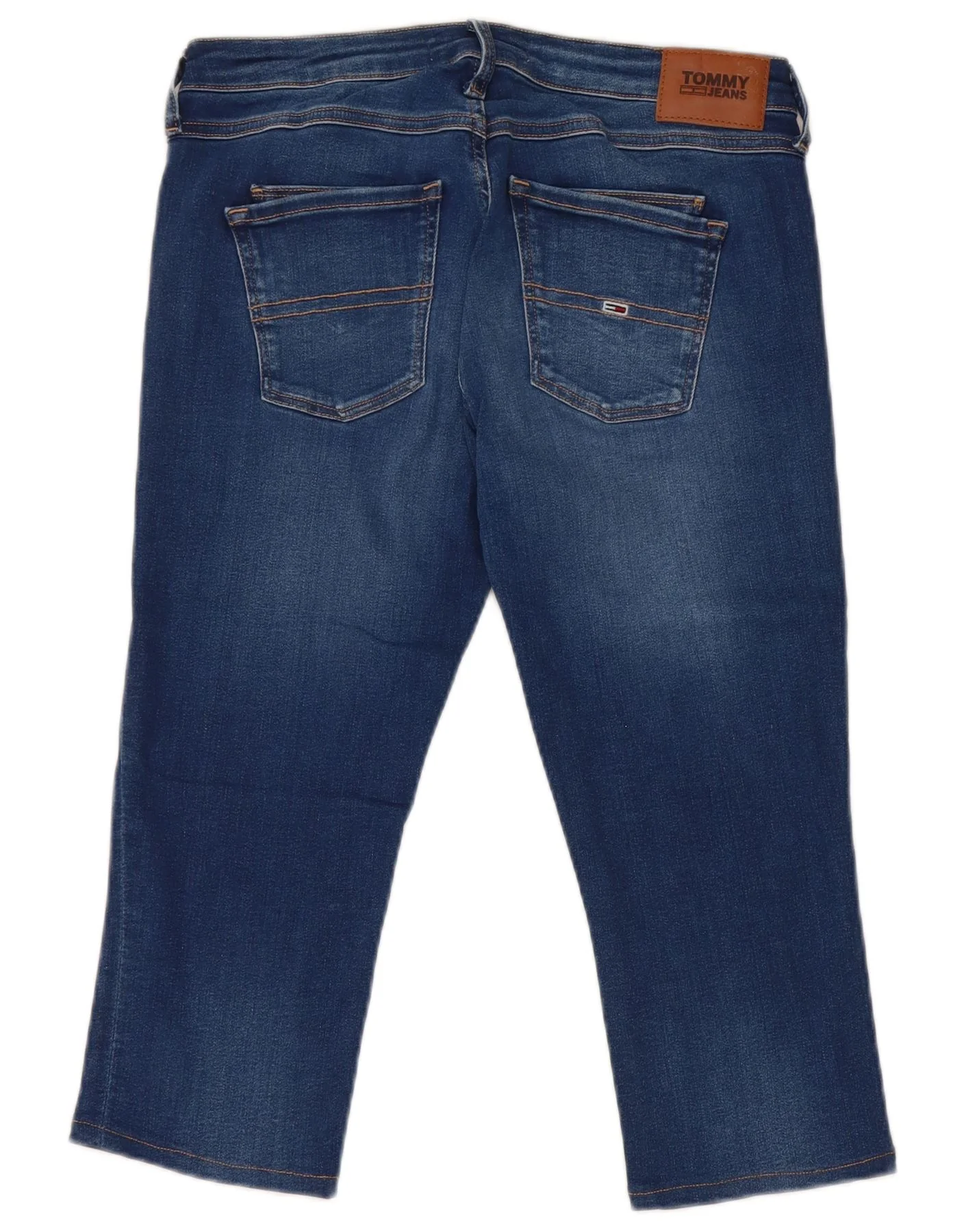 Tommy Hilfiger Womens Capri Jeans W30 L18 Blue Cotton - Image 2