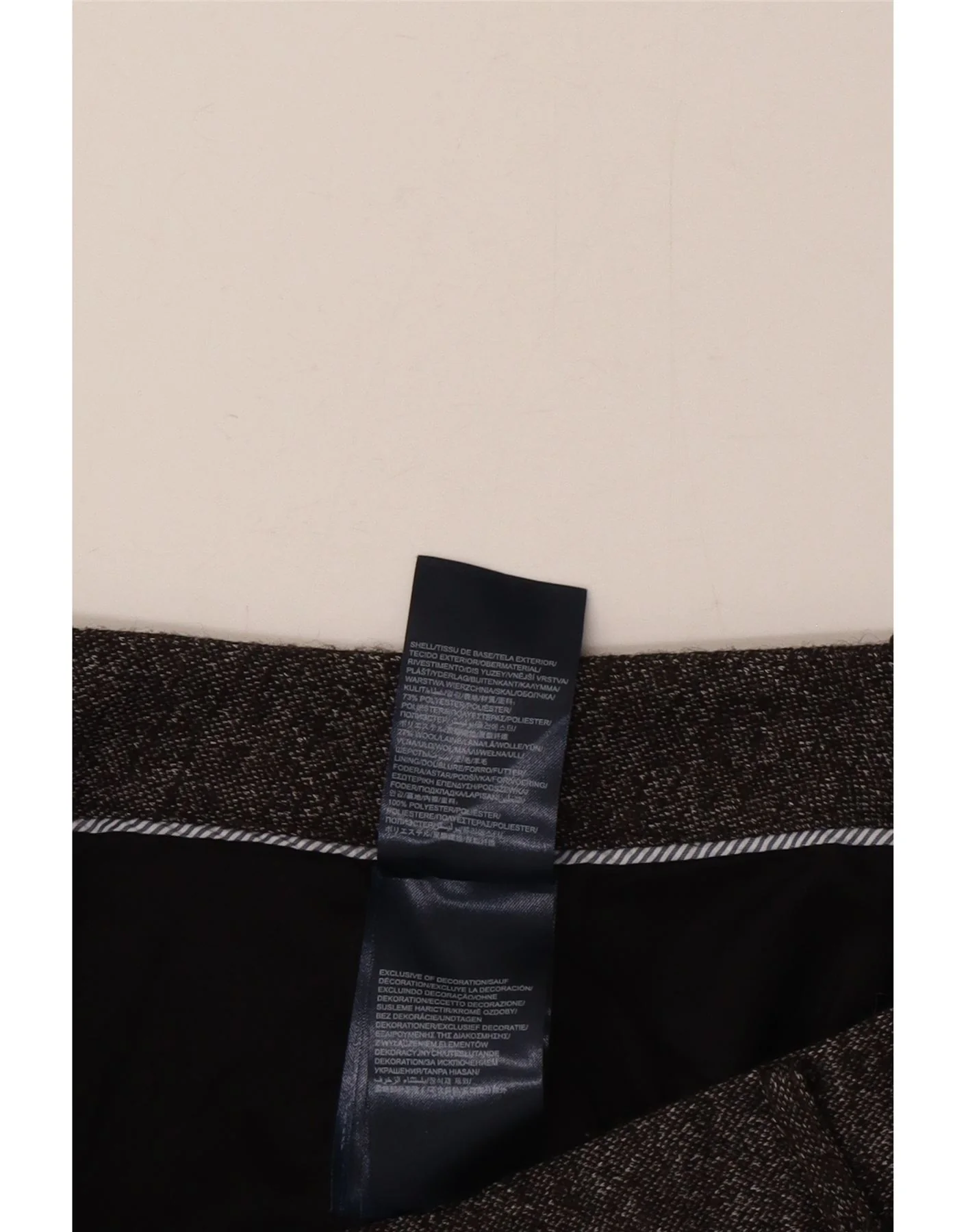 Tommy Hilfiger Womens Casual Trousers US 4 Small W28 L27 Grey Flecked - Image 3