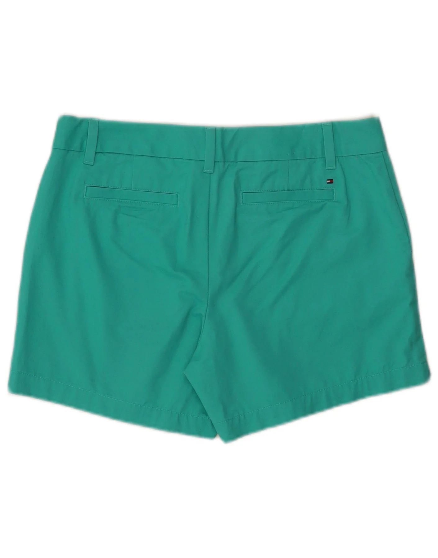 Tommy Hilfiger Womens Chino Shorts US 8 Medium W32 Green Cotton - Image 2