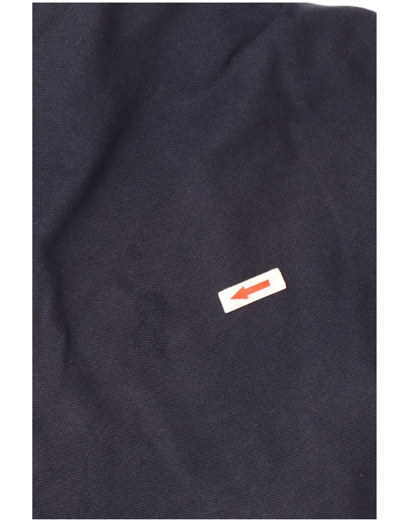 Tommy Hilfiger Womens Classic Fit Polo Shirt UK 14 Medium Navy Blue - Image 3