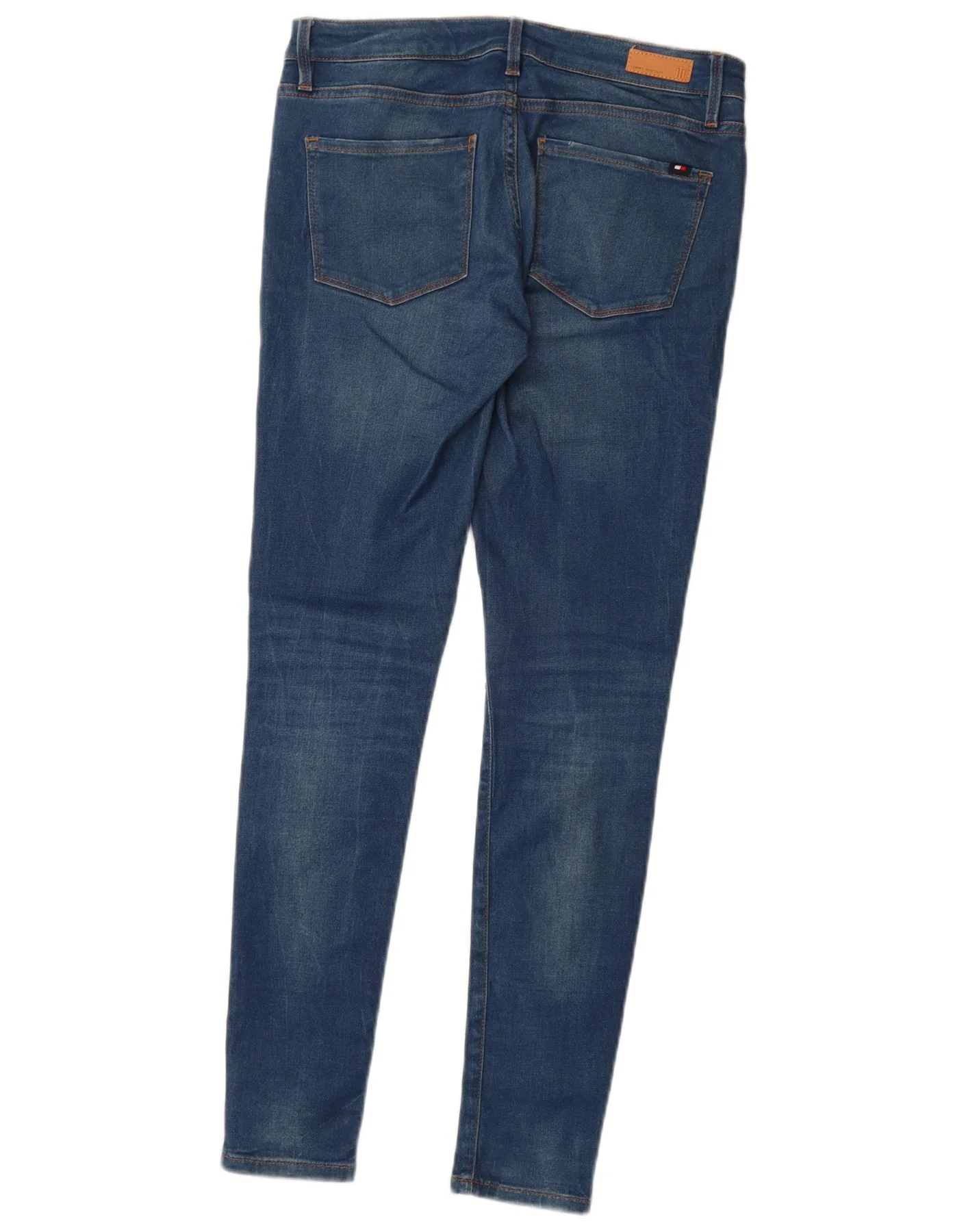 Tommy Hilfiger Womens Como LW Jegging Jeans W28 L29 Blue Cotton - Image 2