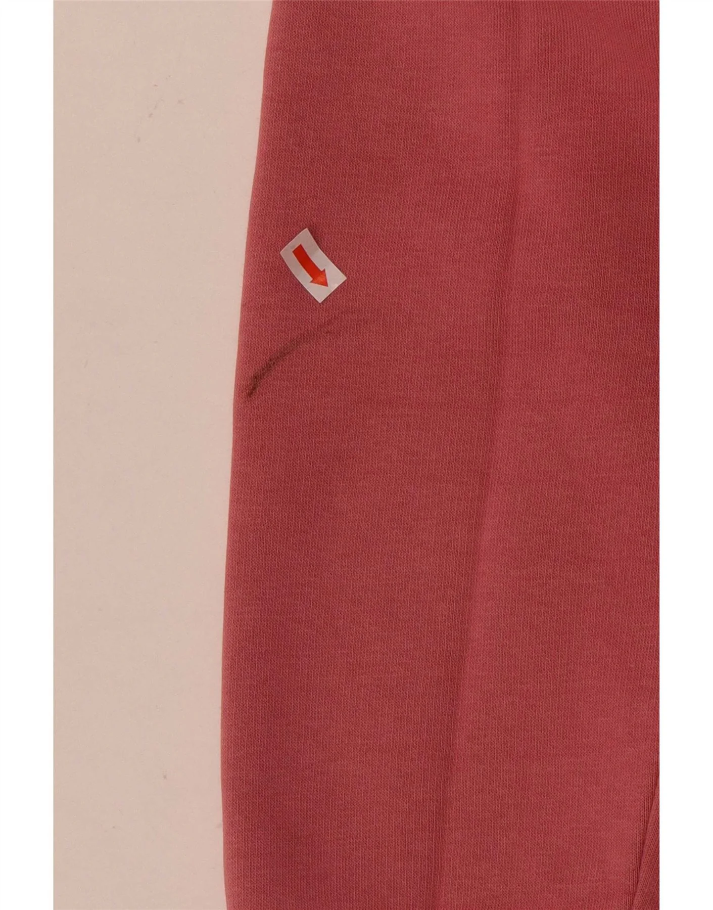 Tommy Hilfiger Womens Graphic Hoodie Jumper UK 14 Medium Pink Cotton - Image 3