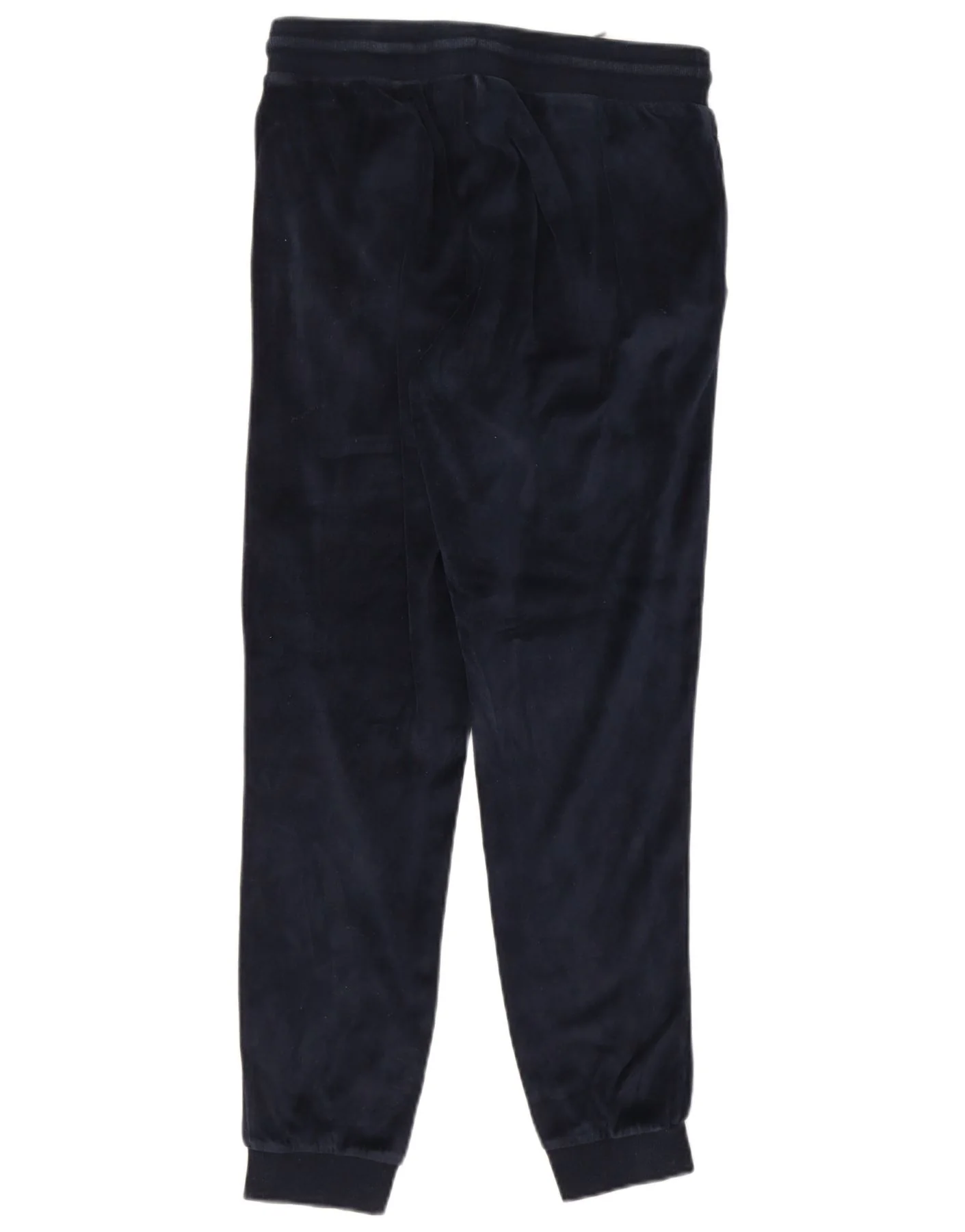 Tommy Hilfiger Womens Graphic Tracksuit Trousers Joggers UK 12 Medium Navy - Image 2