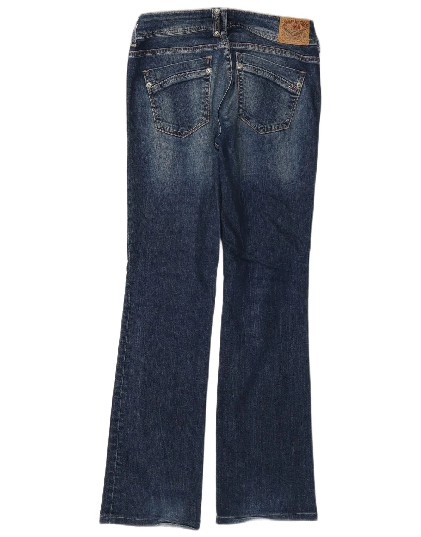 Tommy Hilfiger Womens Rhonda Bootcut Jeans W26 L32 Blue Cotton - Image 2