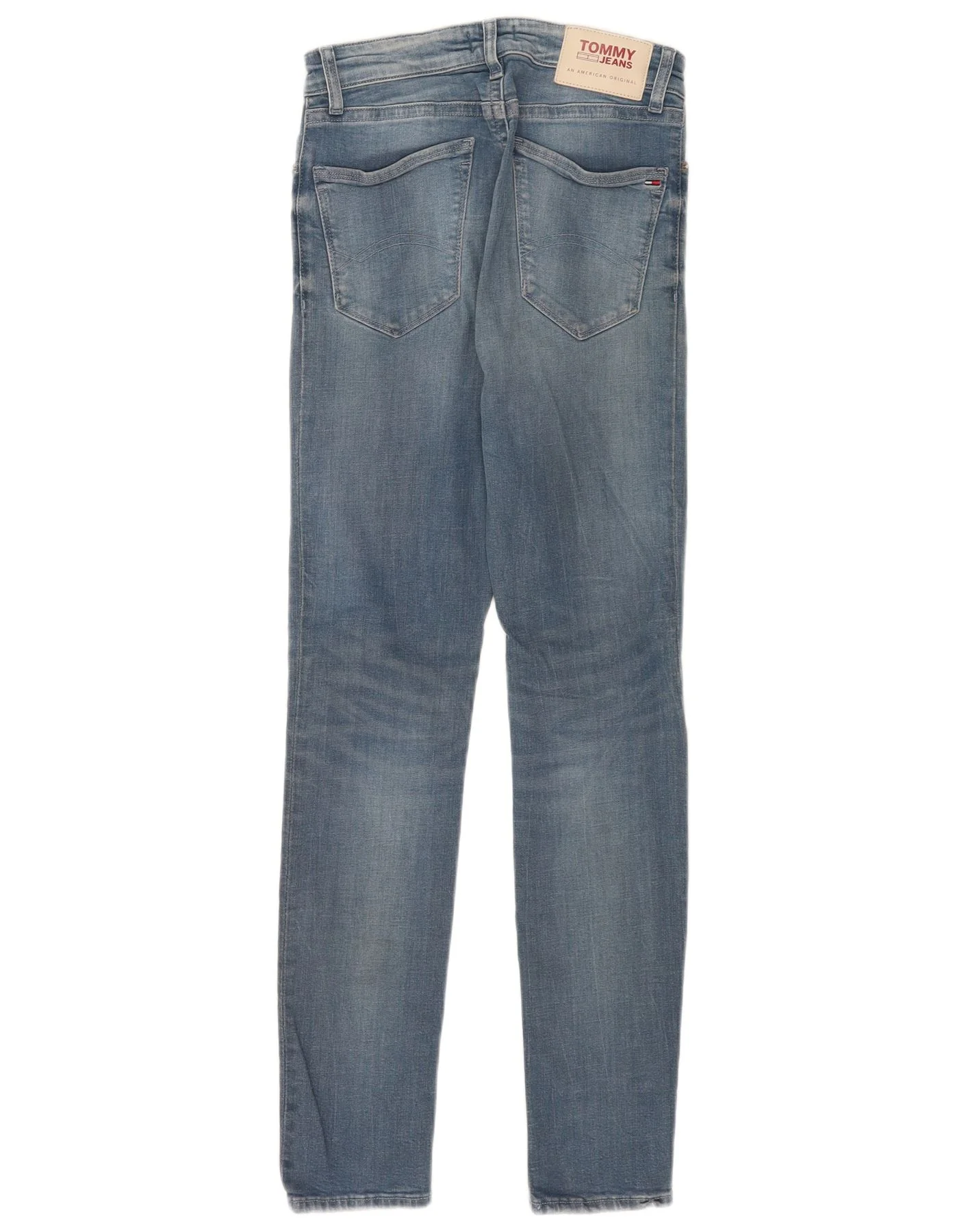 Tommy Hilfiger Womens Simon Skinny Jeans W28 L32 Blue Cotton - Image 2