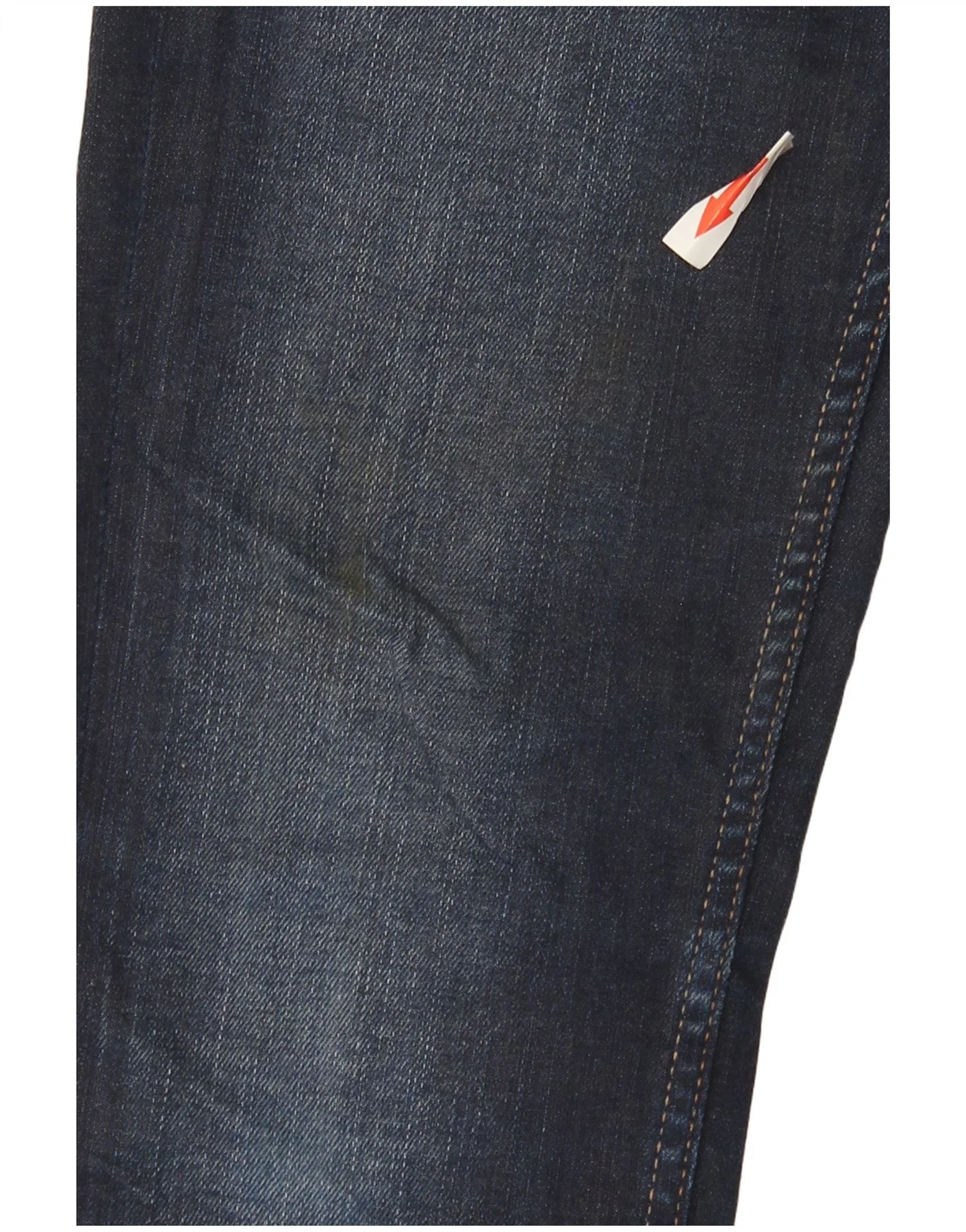 Tommy Hilfiger Womens Skinny Jeans W26 L30 Navy Blue Cotton - Image 3