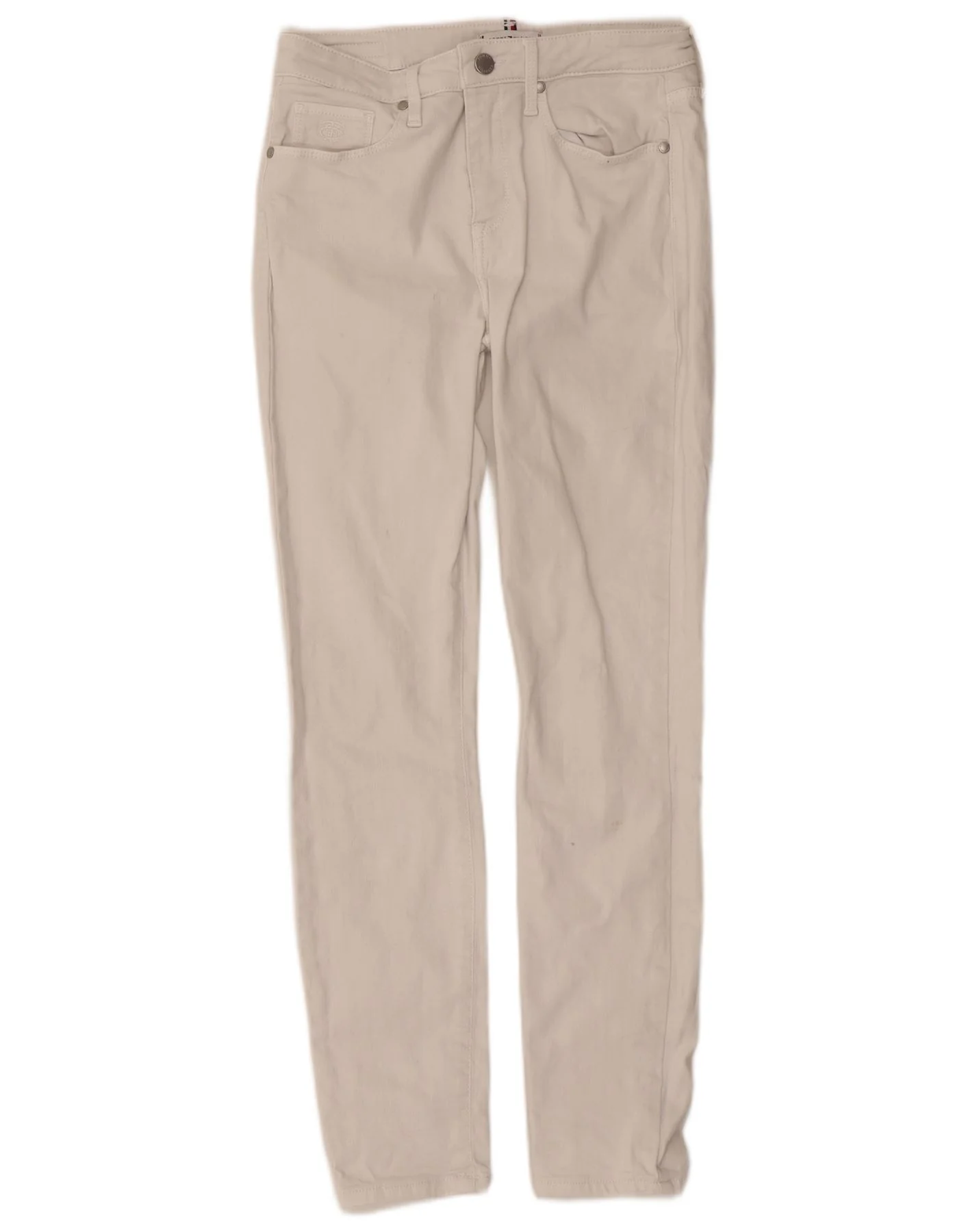 Tommy Hilfiger Womens Skinny Jeans W28 L27 White Cotton
