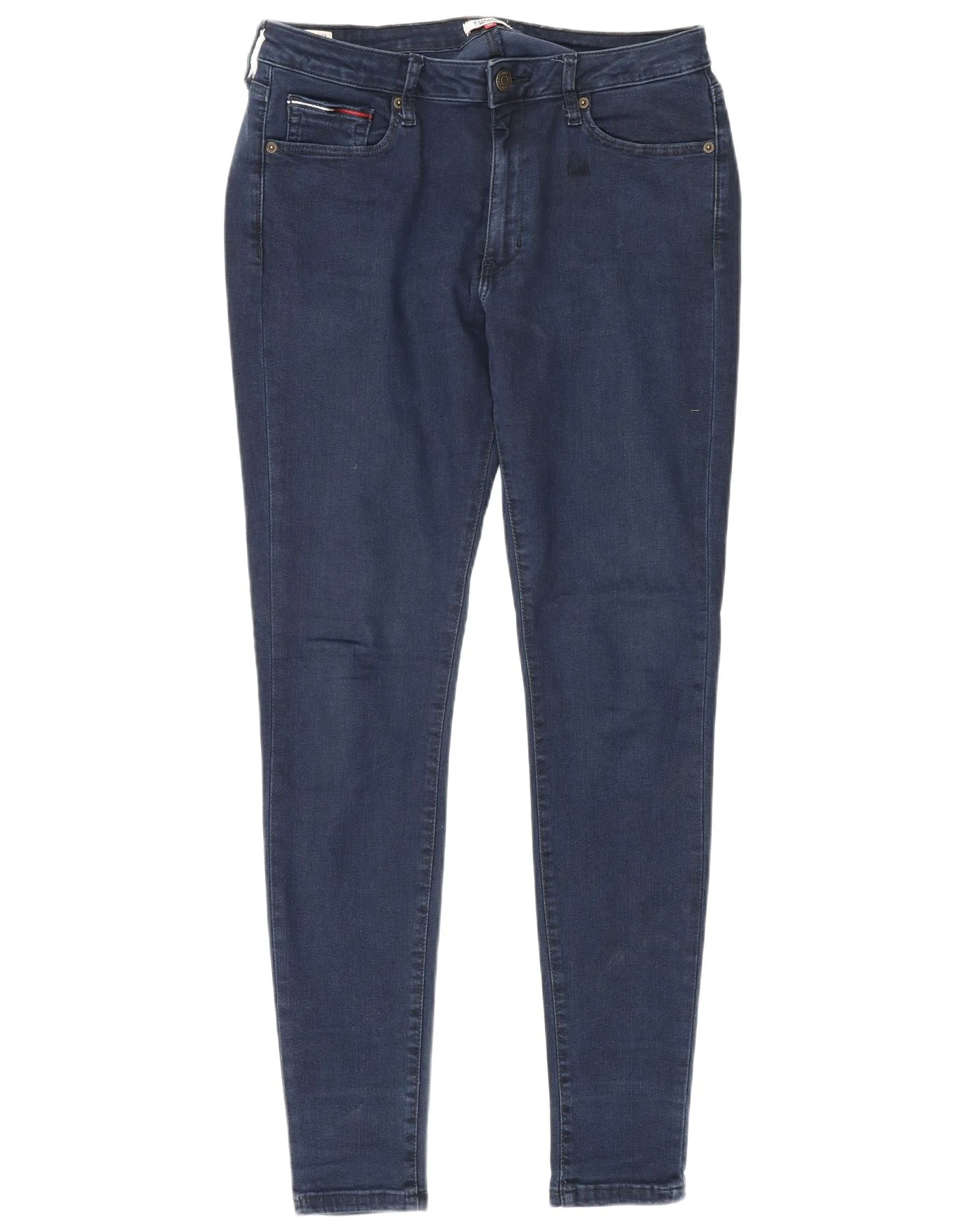 Tommy Hilfiger Womens Skinny Jeans W30 L32 Navy Blue