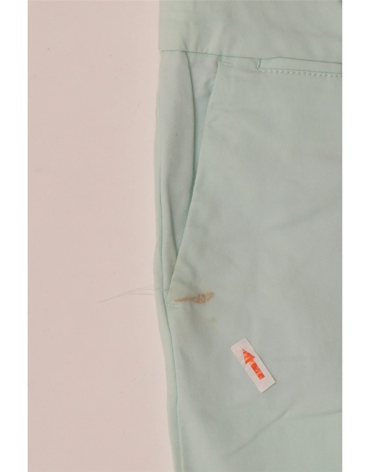Tommy Hilfiger Womens Slim Chino Trousers US 6 Medium W28 L28 Green Cotton - Image 3