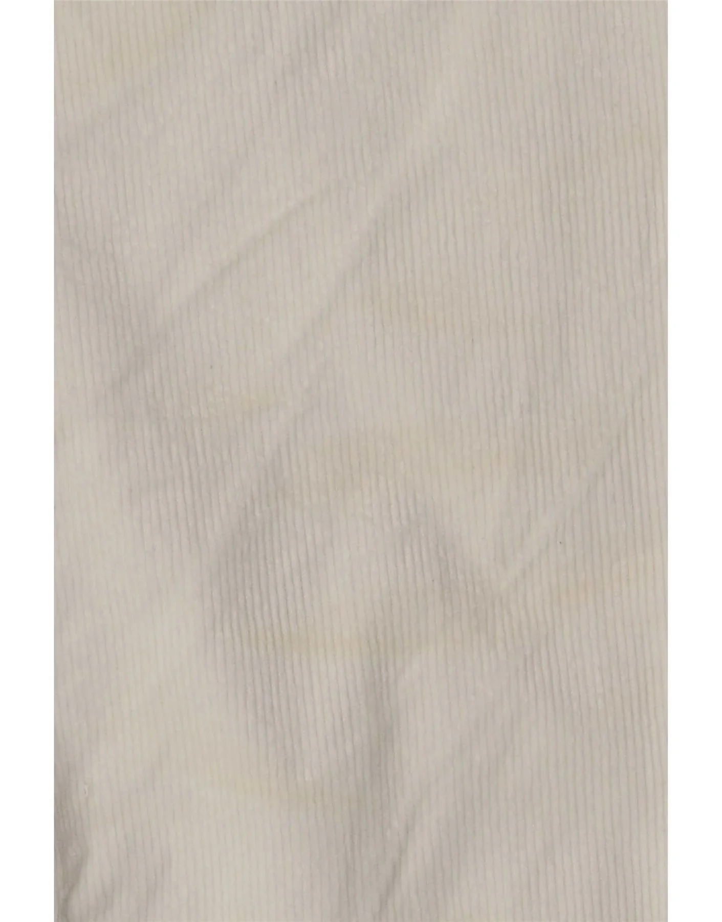 Tommy Hilfiger Womens Slim Corduroy Trousers W30 L30 White Cotton - Image 3