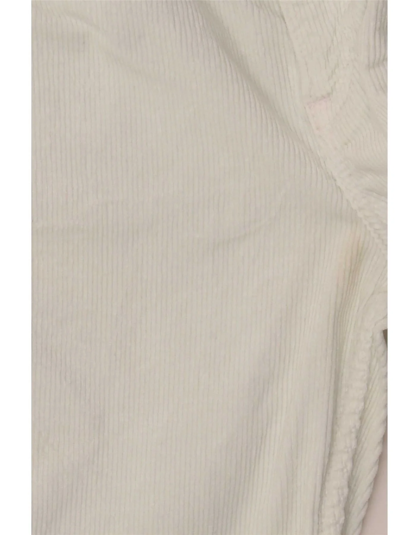 Tommy Hilfiger Womens Slim Corduroy Trousers W30 L30 White Cotton - Image 7