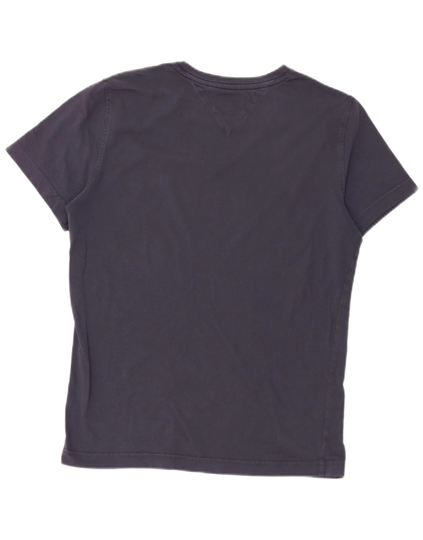 Tommy Hilfiger Womens T-Shirt Top UK 10 Small Navy Blue - Image 2