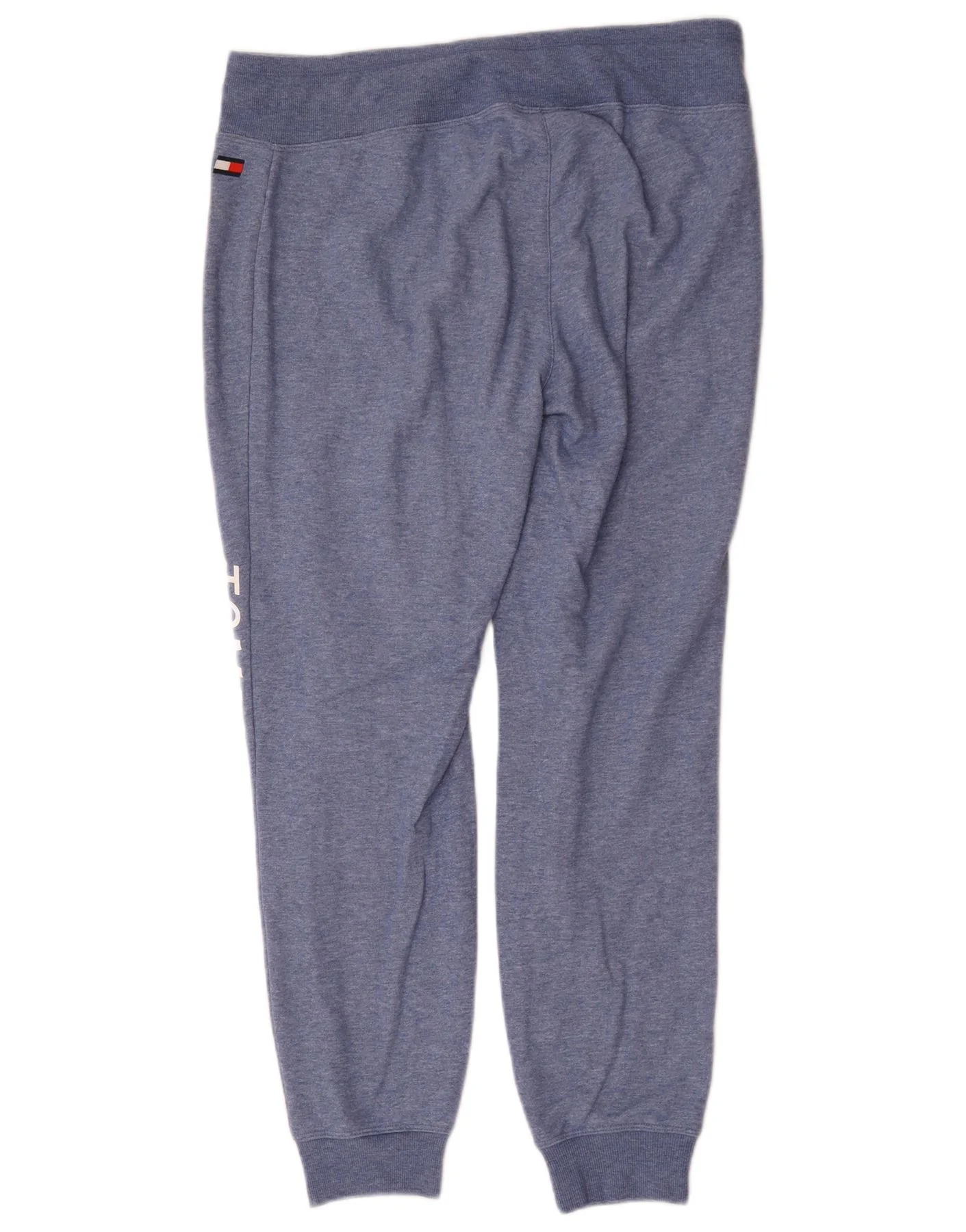 Tommy Hilfiger Womens Tracksuit Trousers Joggers UK 14 Large Blue Sports - Image 2