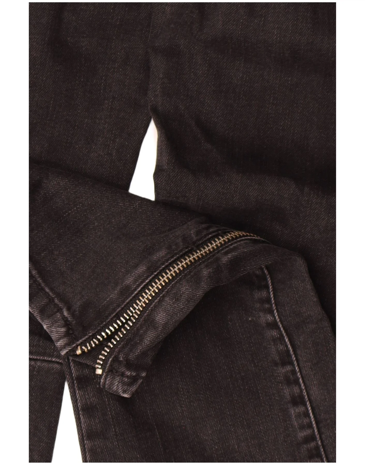 Tommy Hilfiger Womens Venice Cargo Skinny Jeans W28 L28 Grey Cotton Biker - Image 3