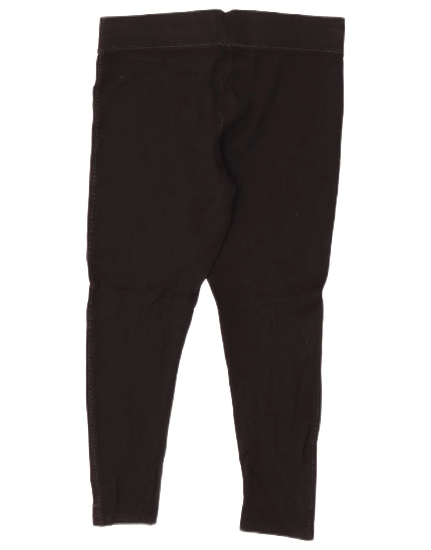 Topshop Womens Capri Leggings UK 12 Medium Black Viscose - Image 2