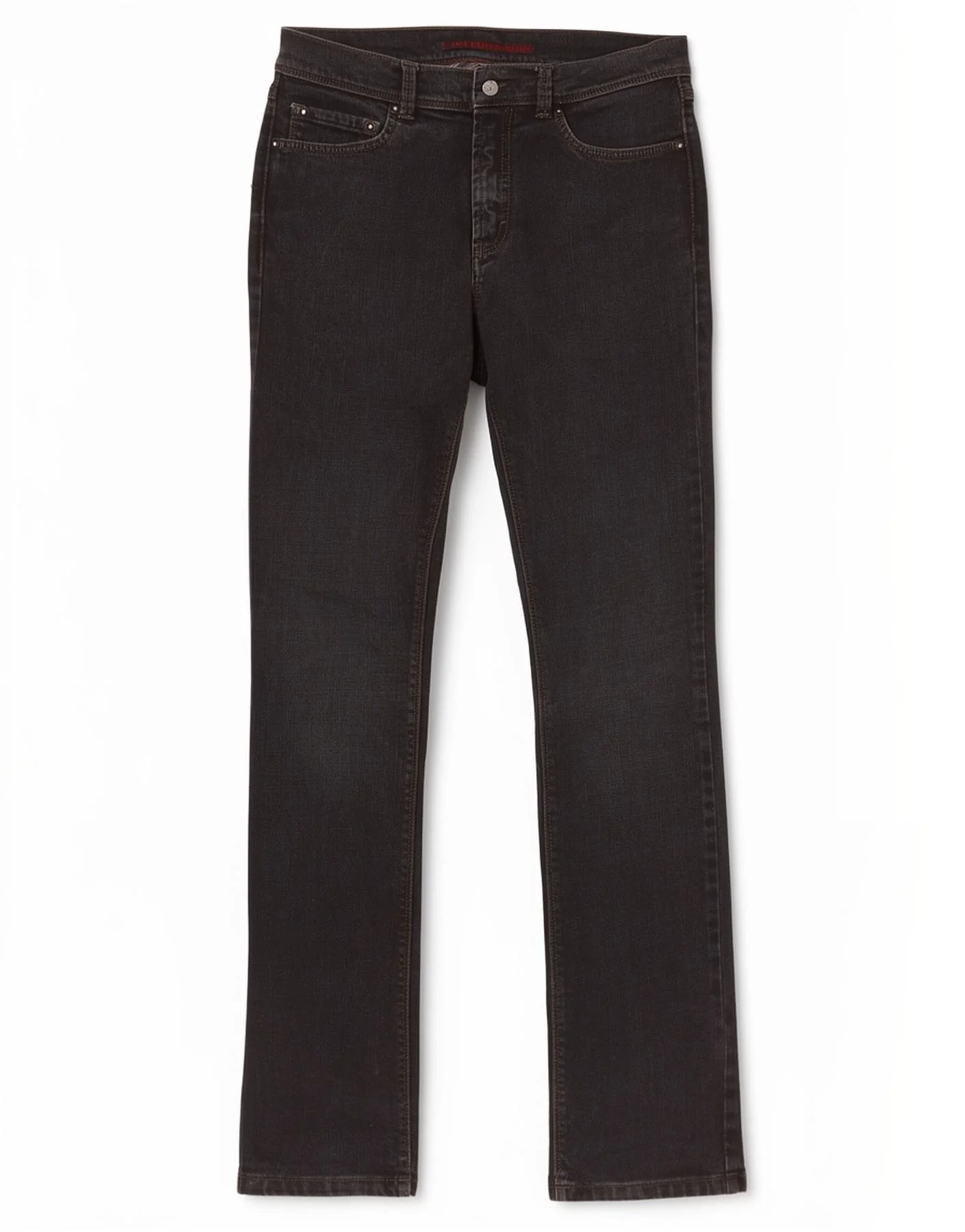 Trussardi Mens Straight Jeans W29 L32 Grey Cotton