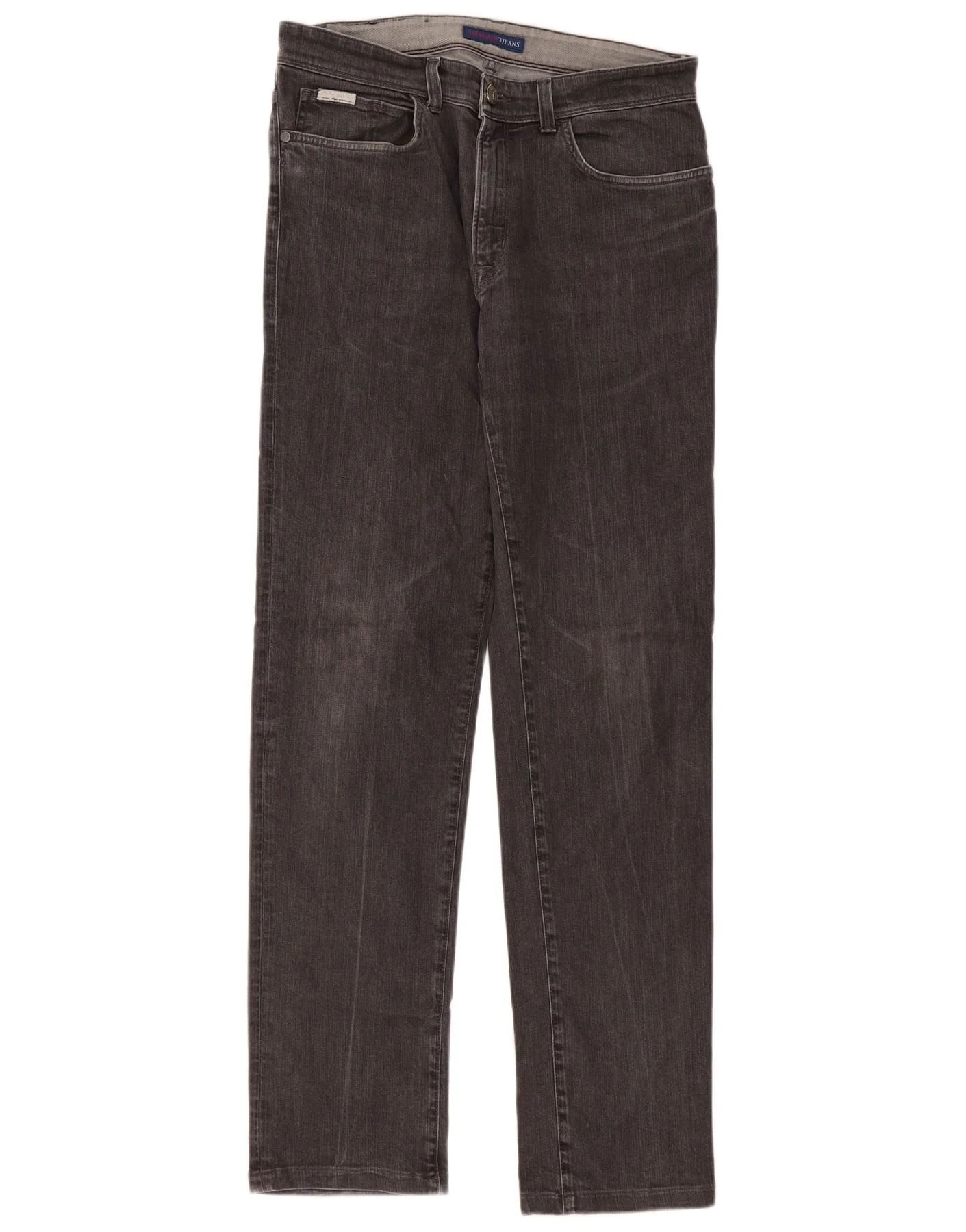 Trussardi Mens Straight Jeans W33 L33 Grey