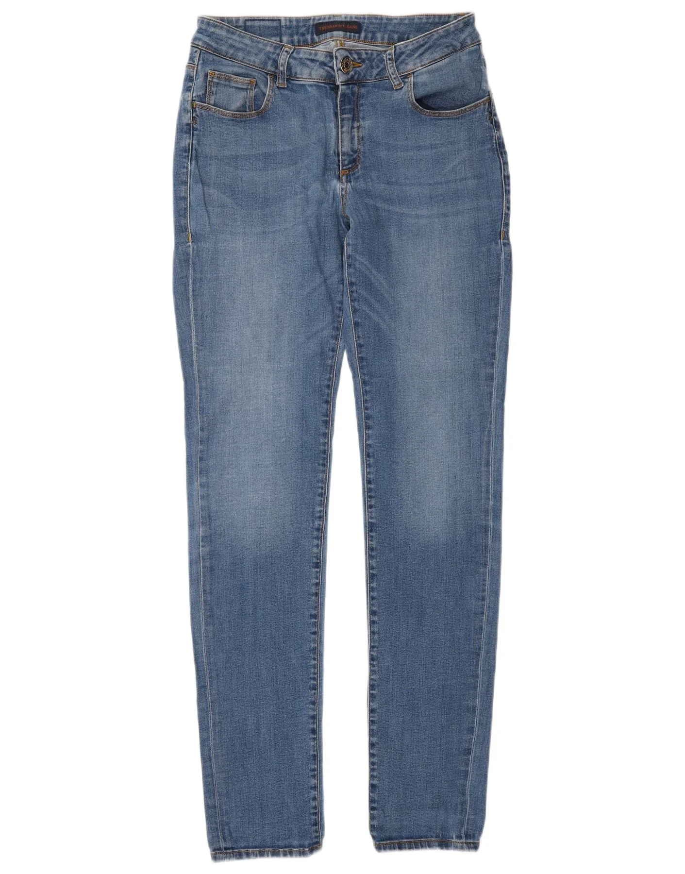 Trussardi Womens Slim Jeans W29 L32 Blue