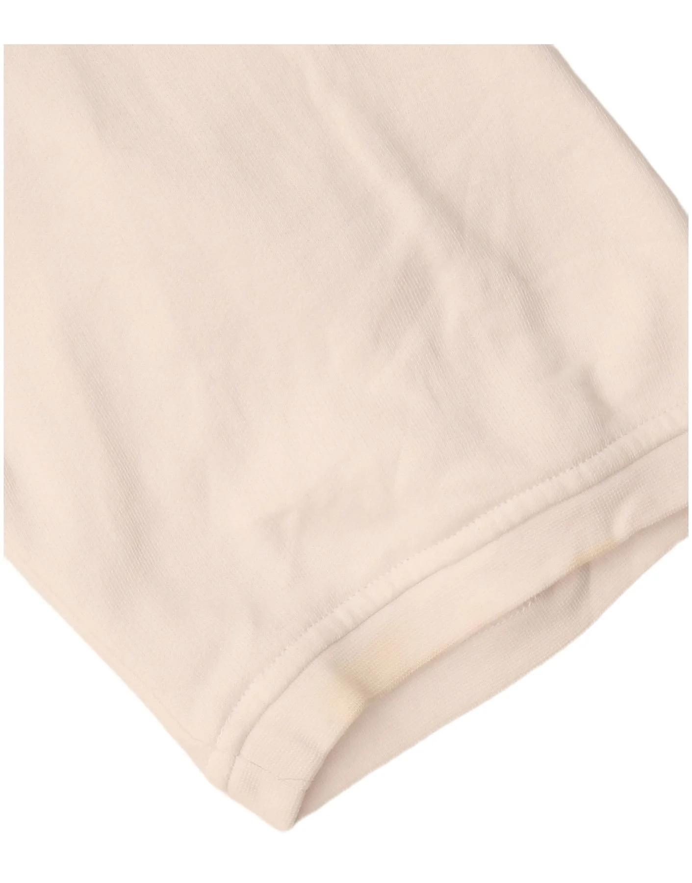 Twinset Womens 3/4 Sleeve Hoodie Dress UK 18 XL White Colourblock Heart - Image 3