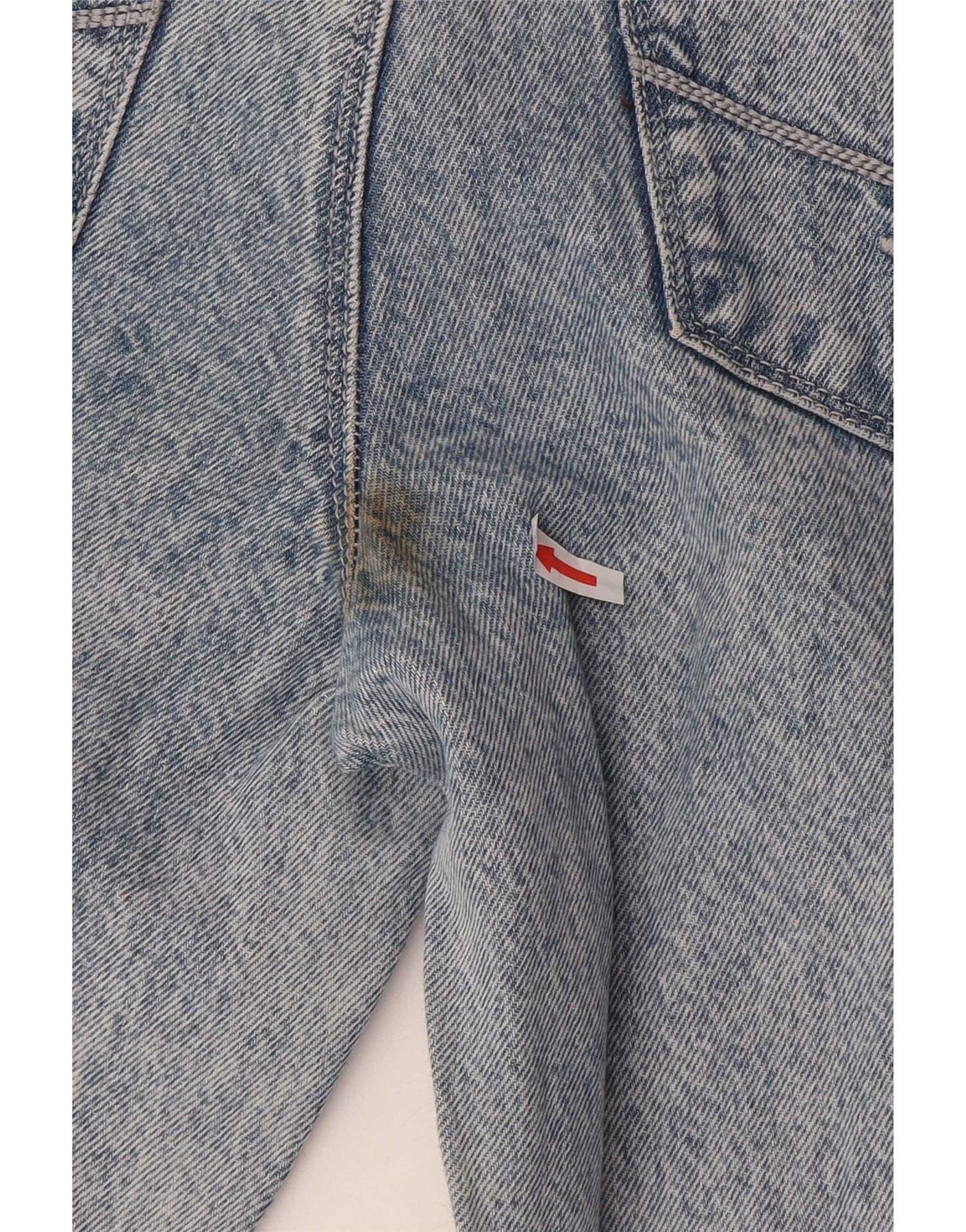 U.S. Polo Assn. Womens High Waist Straight Jeans W28 L30 Blue - Image 3