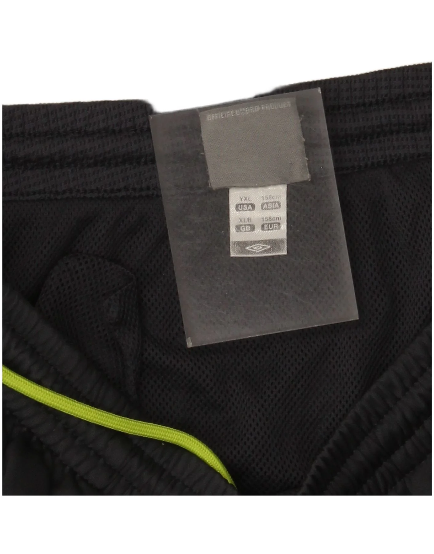 Umbro Boys Sport Shorts 13-14 Years XL Grey Colourblock - Image 3