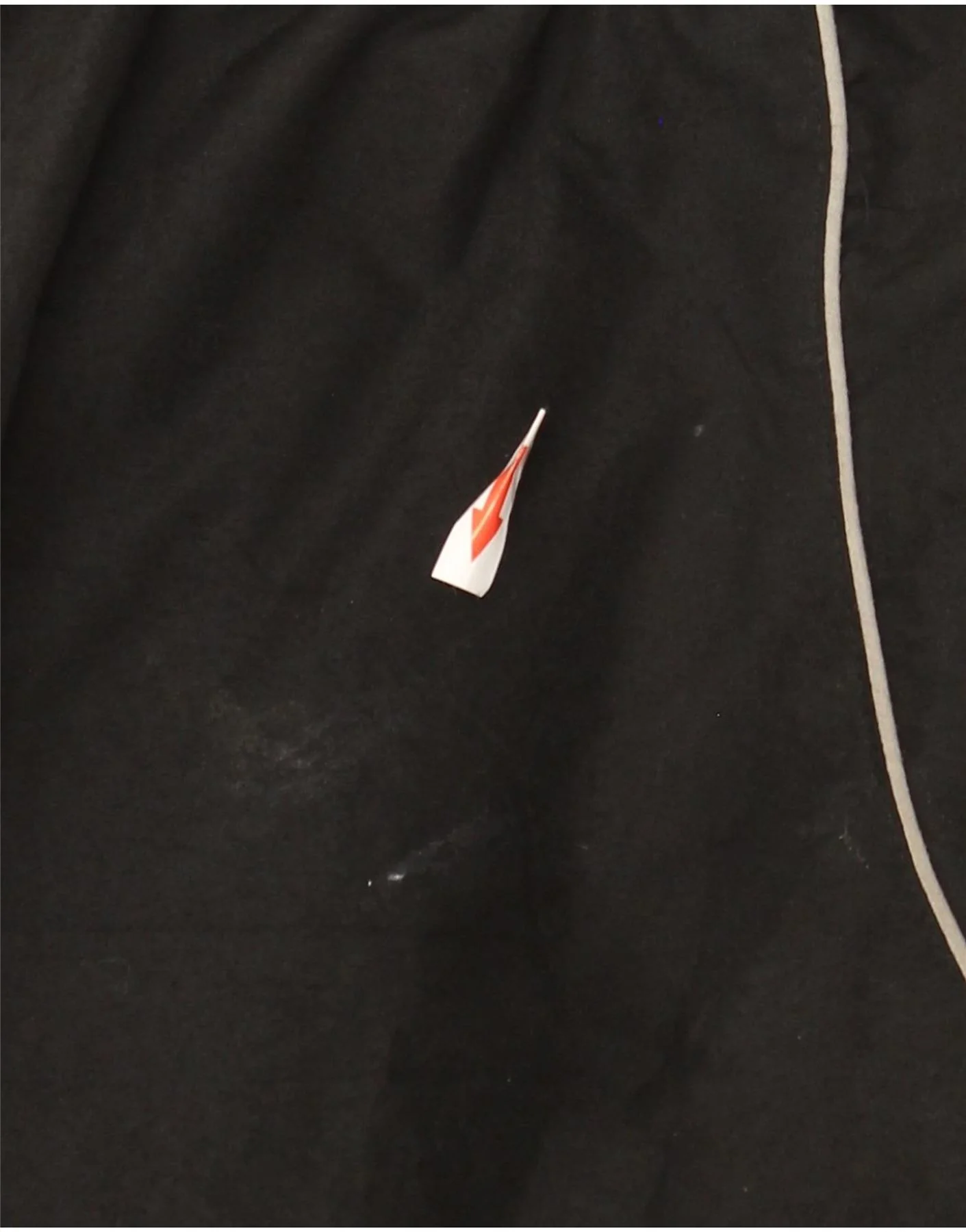 Umbro Mens Graphic Tracksuit Trousers Medium Black Polyester - Image 3