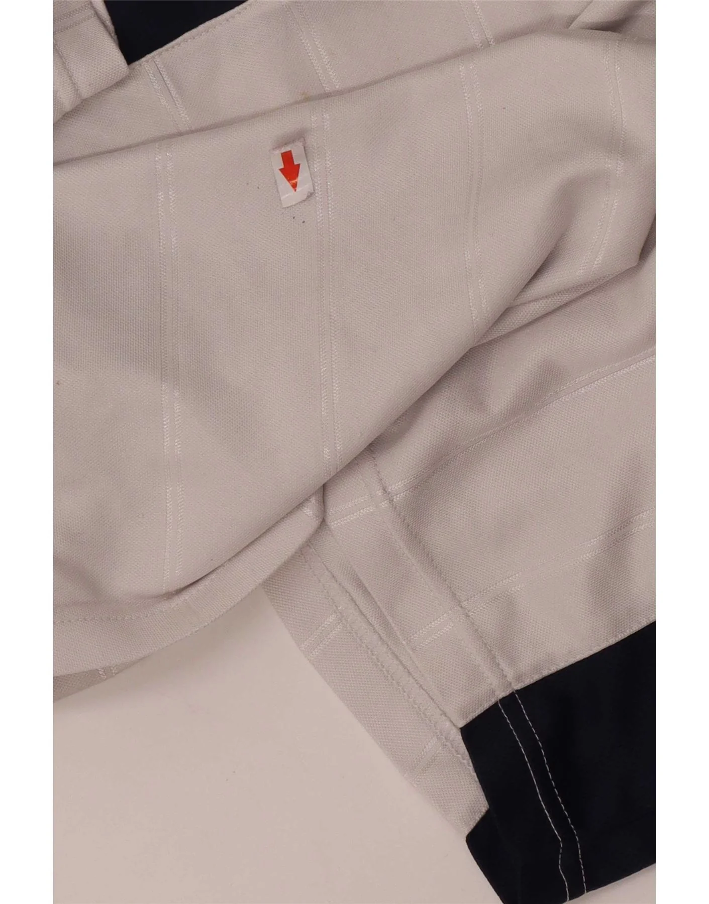 Umbro Mens Polo Shirt Medium White Colourblock - Image 3