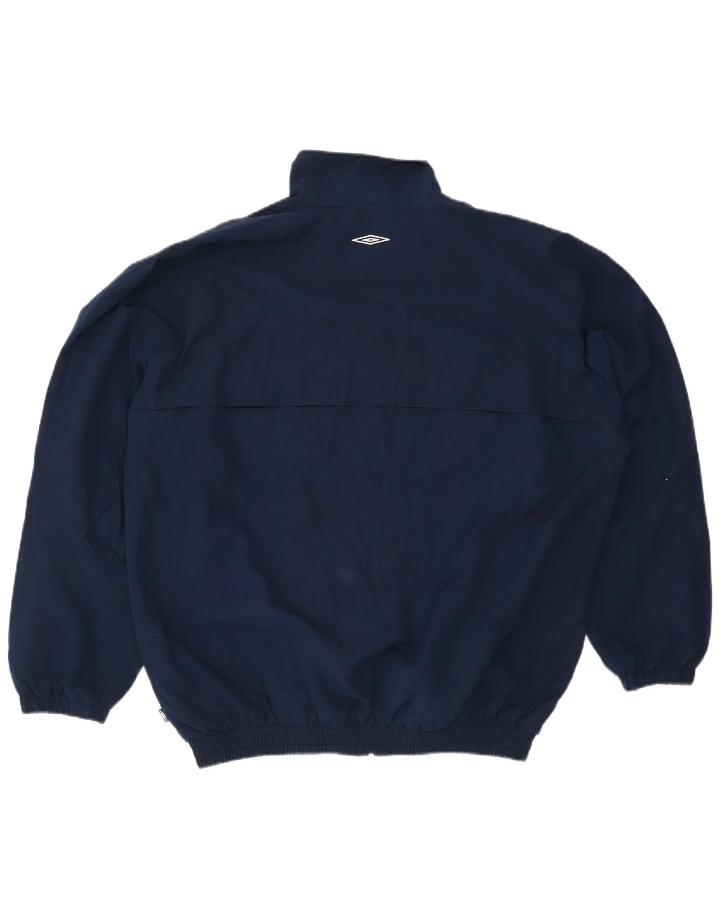 Umbro Mens Tracksuit Top Jacket Large Navy Blue Polyester - Image 2