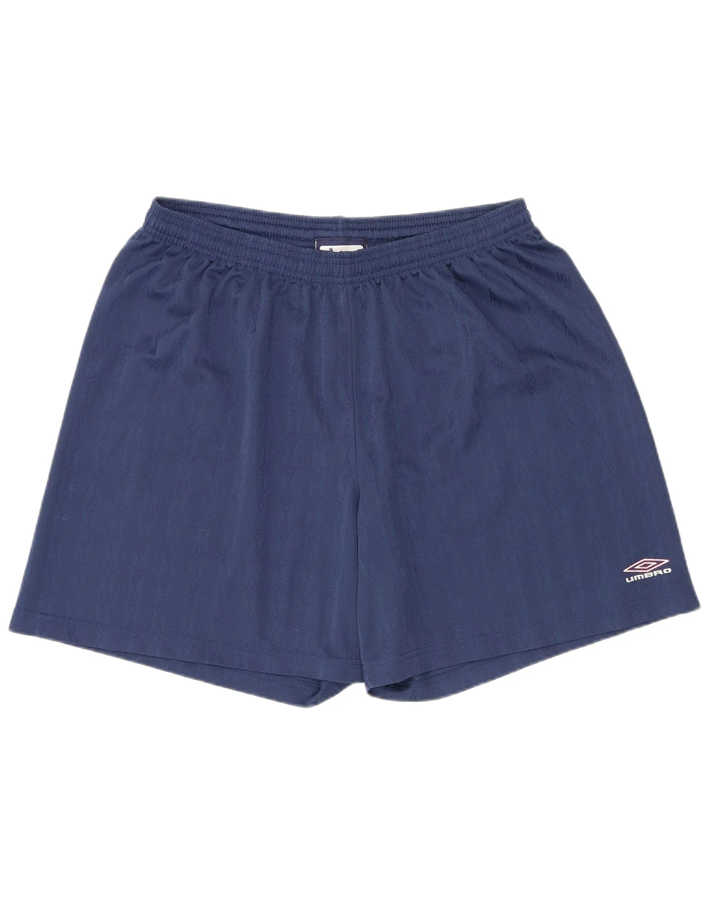 Umbro Womens Sport Shorts XL Navy Blue Geometric Sports