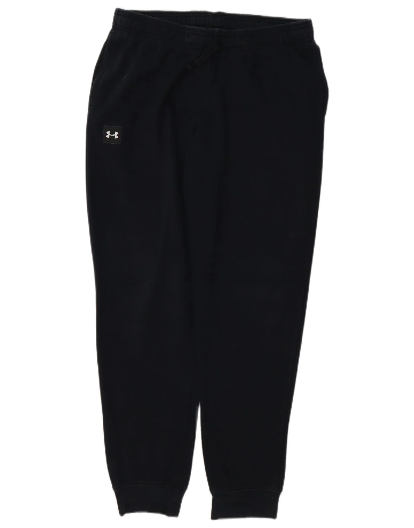 UNDER ARMOUR Boys Tracksuit Trousers Joggers 13-14 Years XL Black